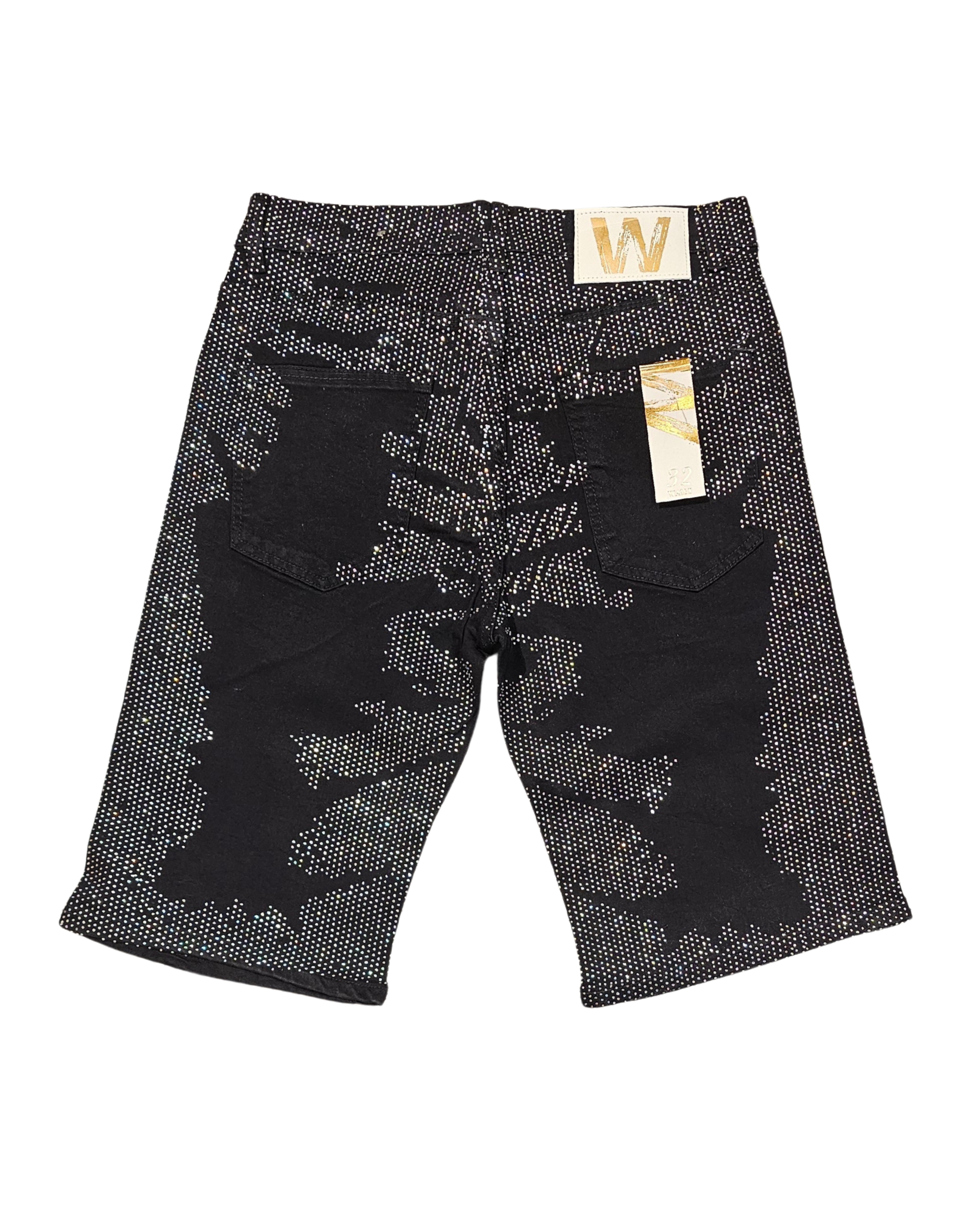 Rhinestone Urban Short M7526D