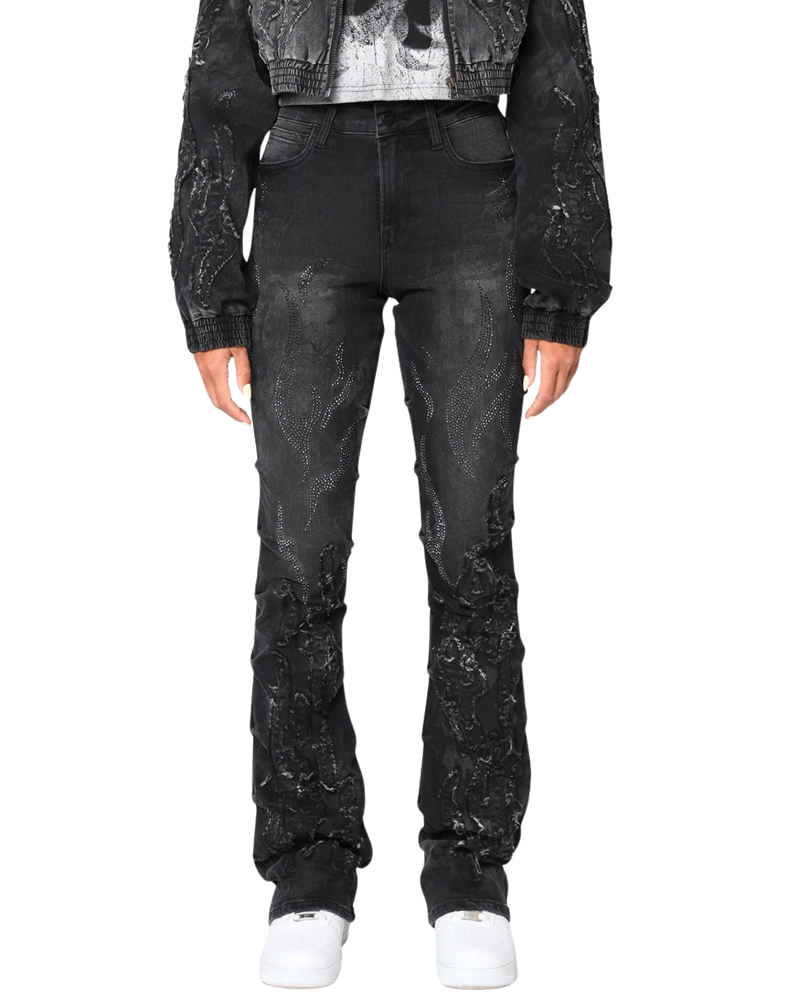 Fillin Fire Stacked Jean AP25602