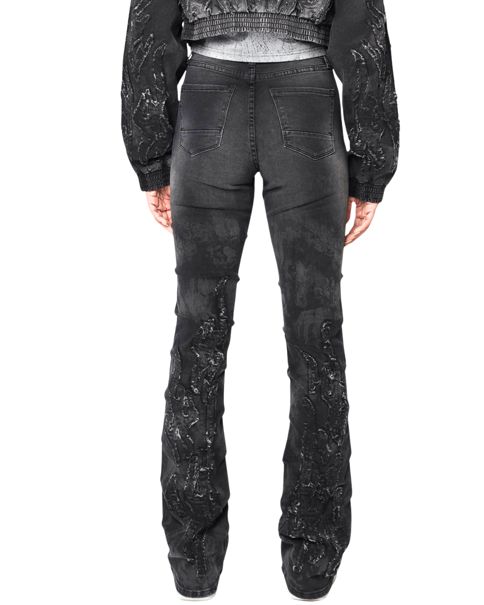 Fillin Fire Stacked Jean AP25602