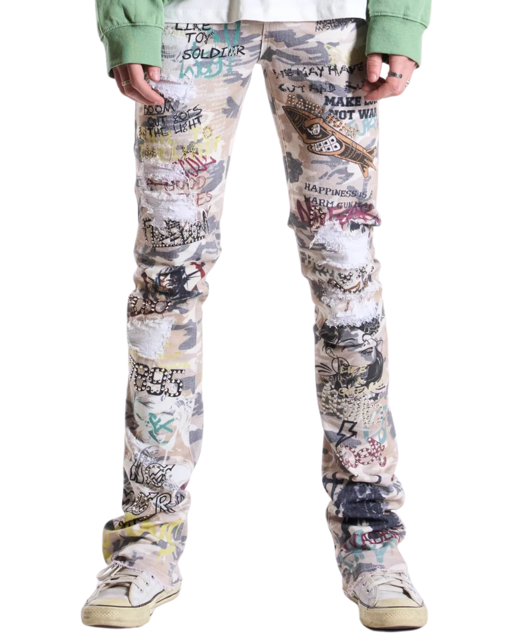 Stacked Fit Jean M8401T