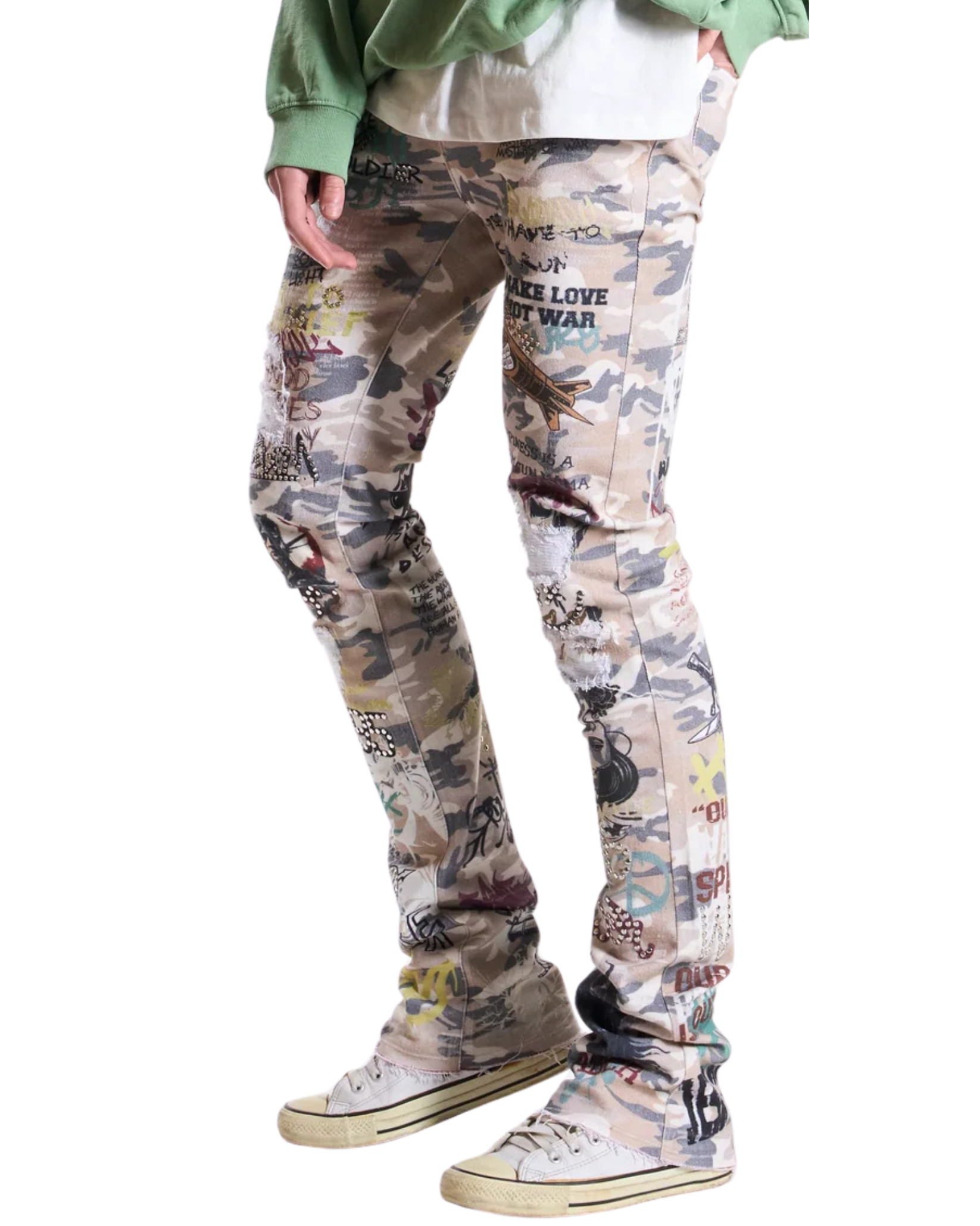 Stacked Fit Jean M8401T