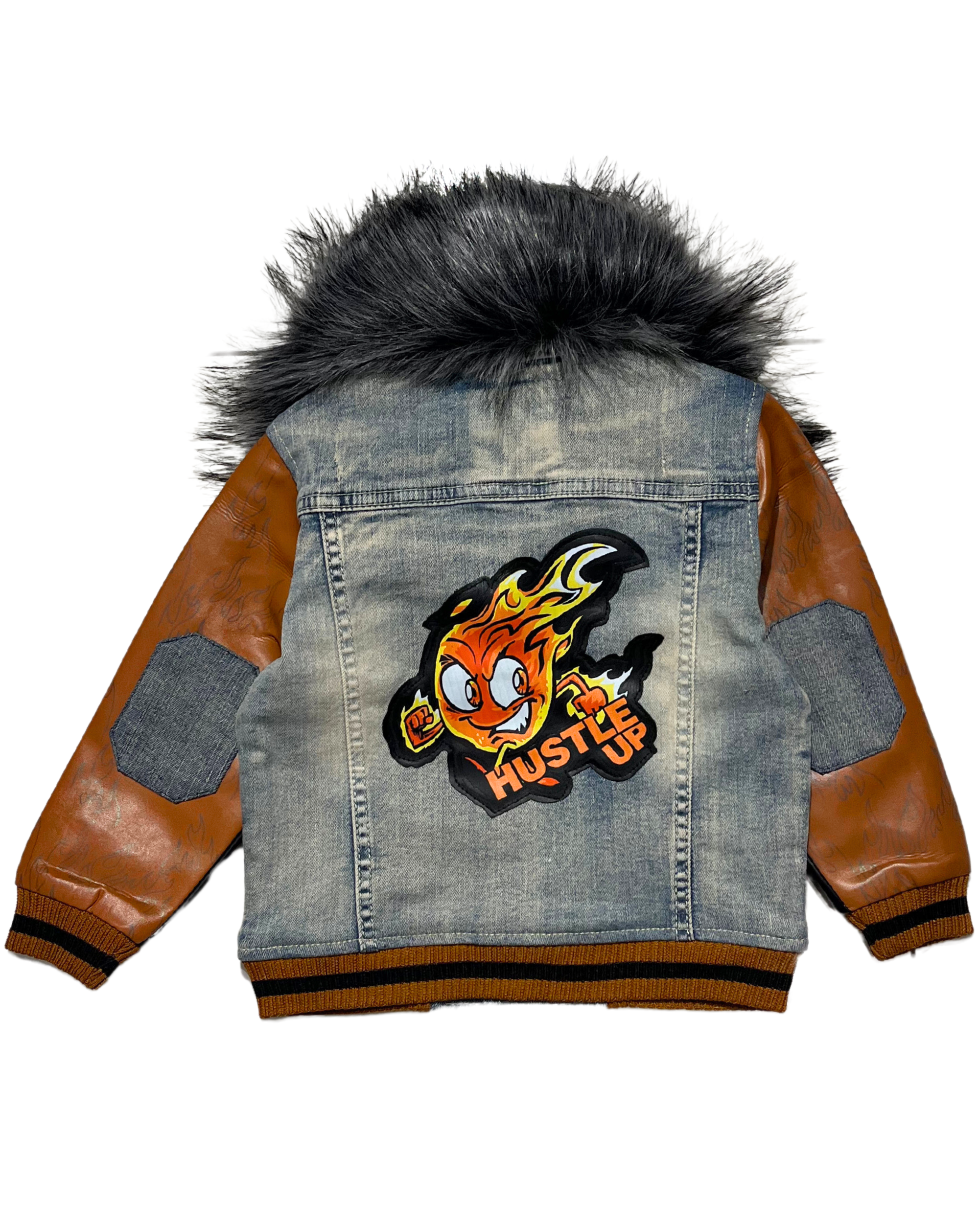 Kids Hustle Up Premium Jacket