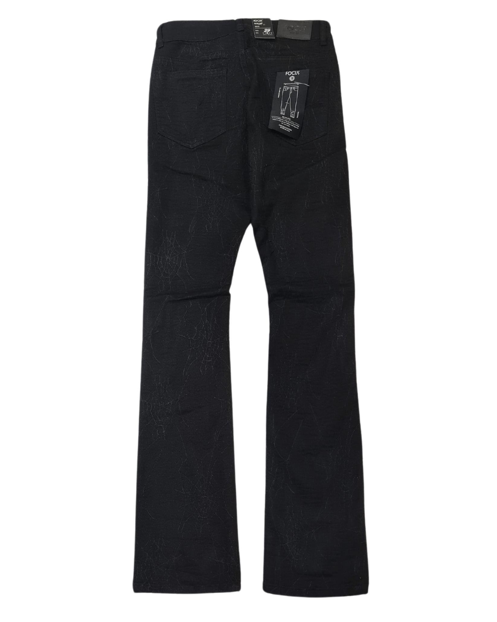 Spider Web Stacked Slim Fit Jean 3508