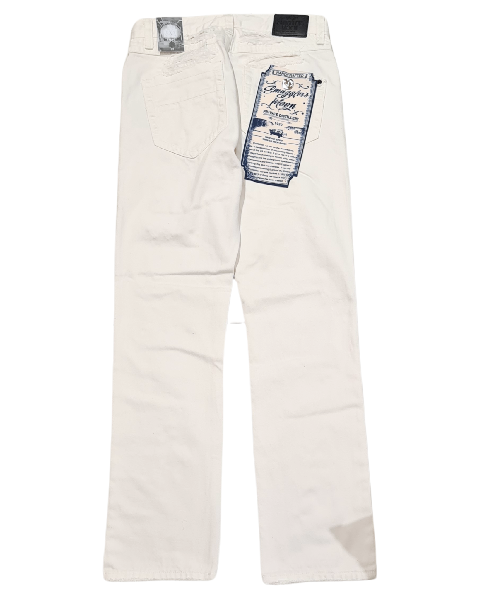 Pearl Patched Straight Fit Jean