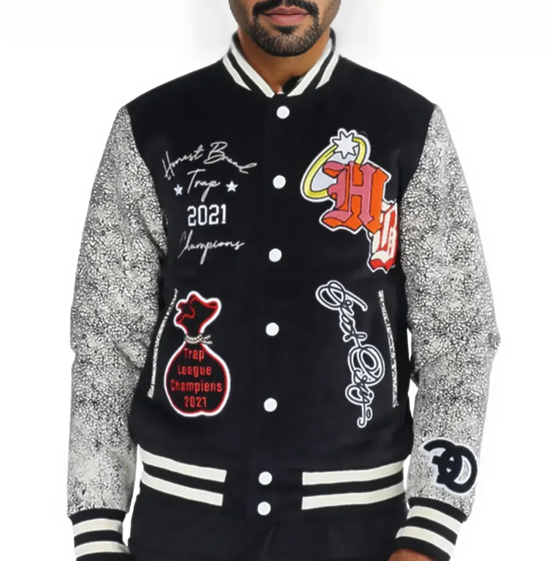 Champion wool varsity jacket online