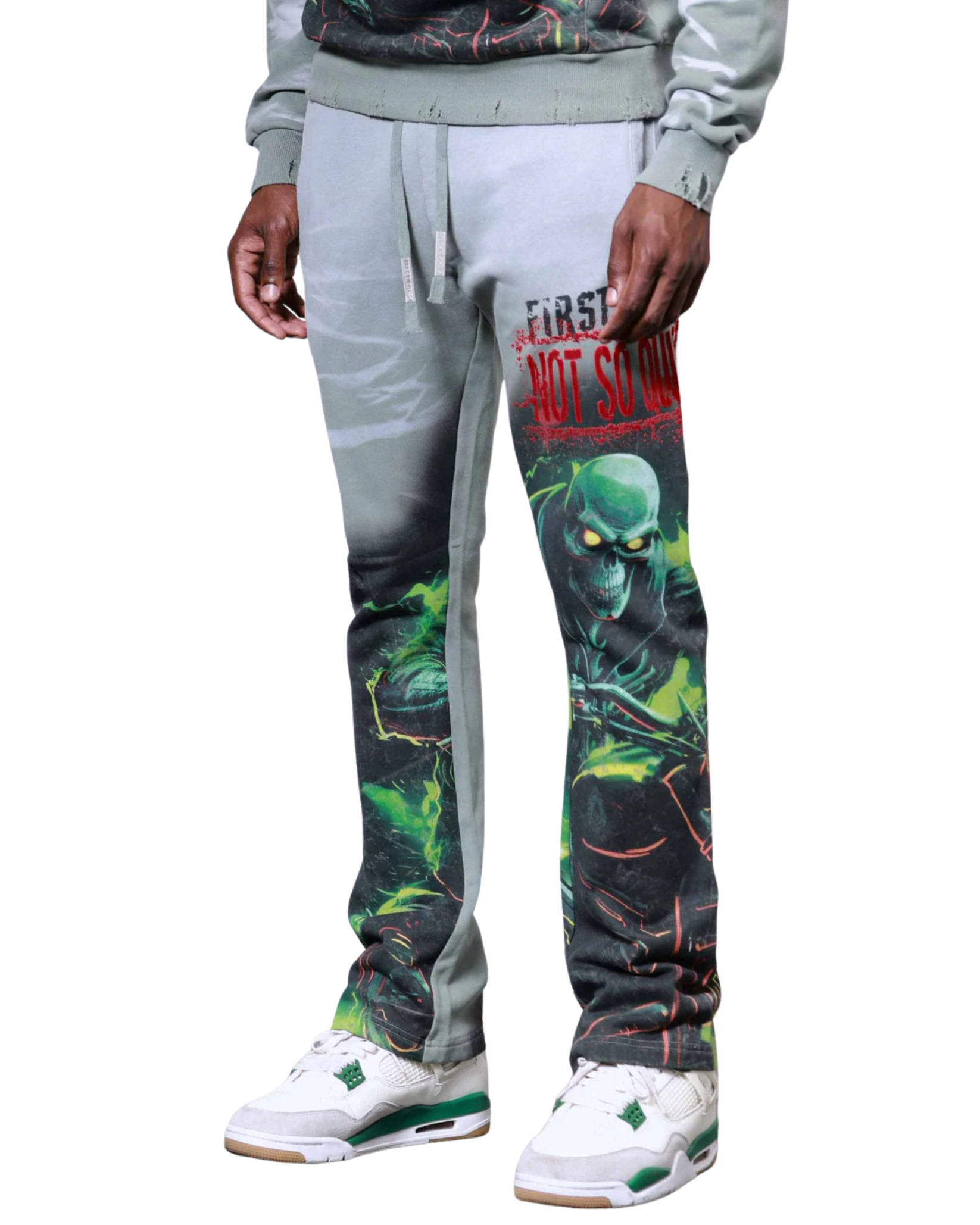 Ghost Rider Stacked Sweatpants