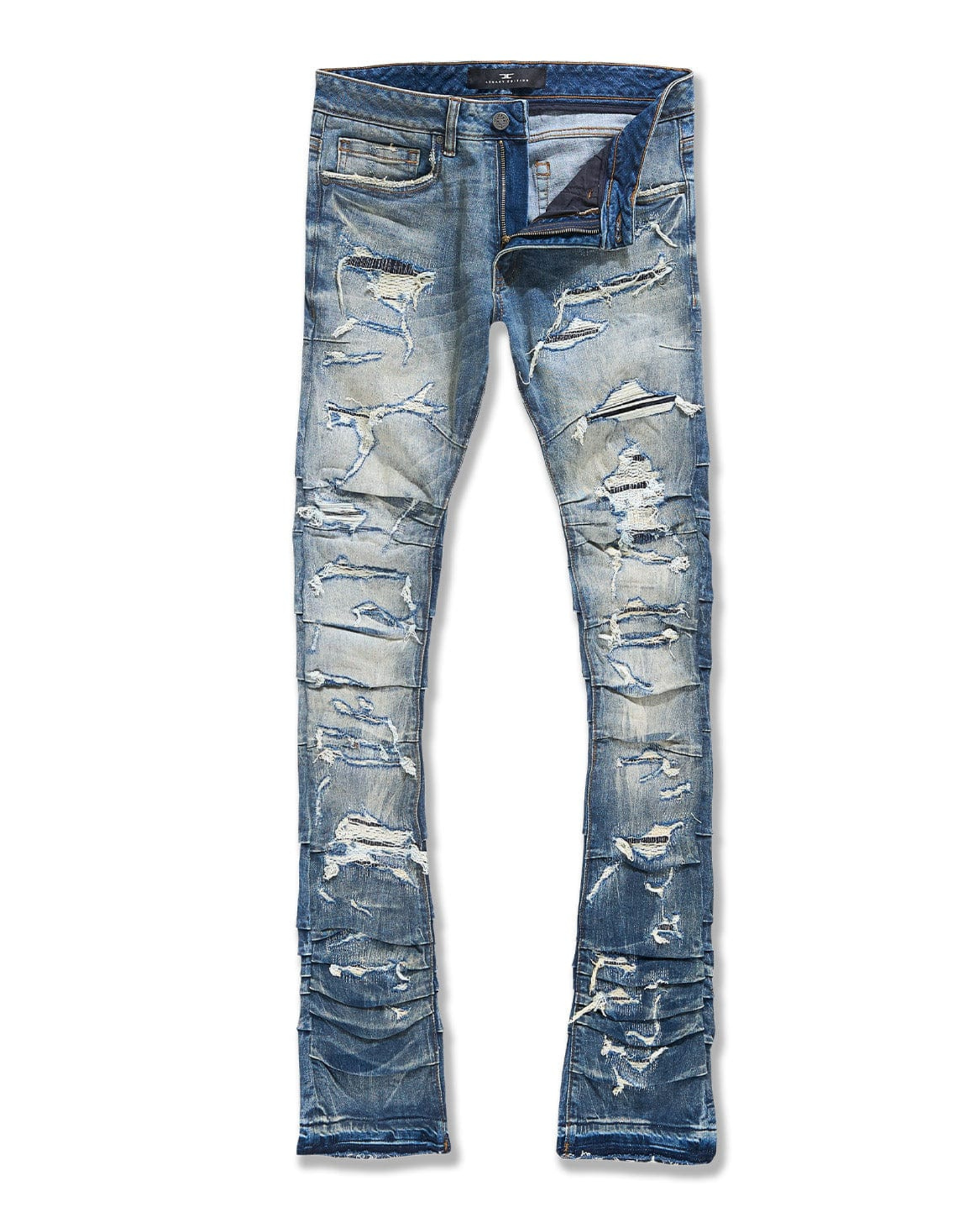 Ripped Stacked Jeans JTF1157