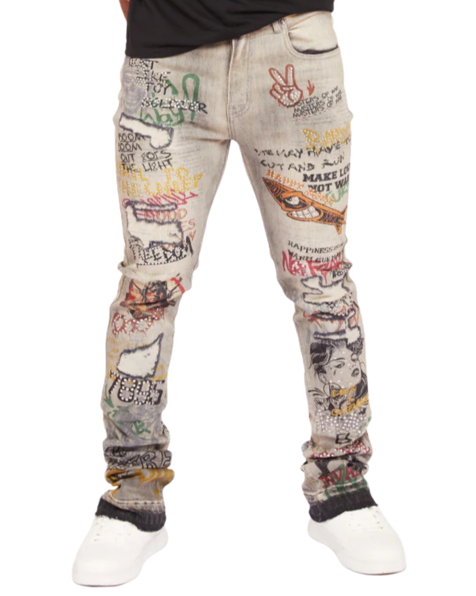 Stacked Fit Jean M8401T