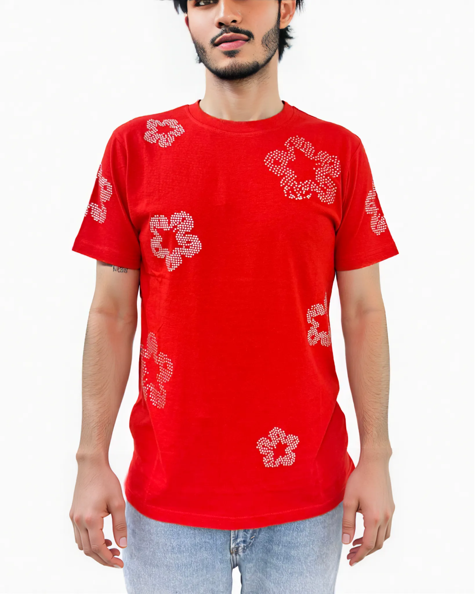 Crystal Flower Shirt 180754