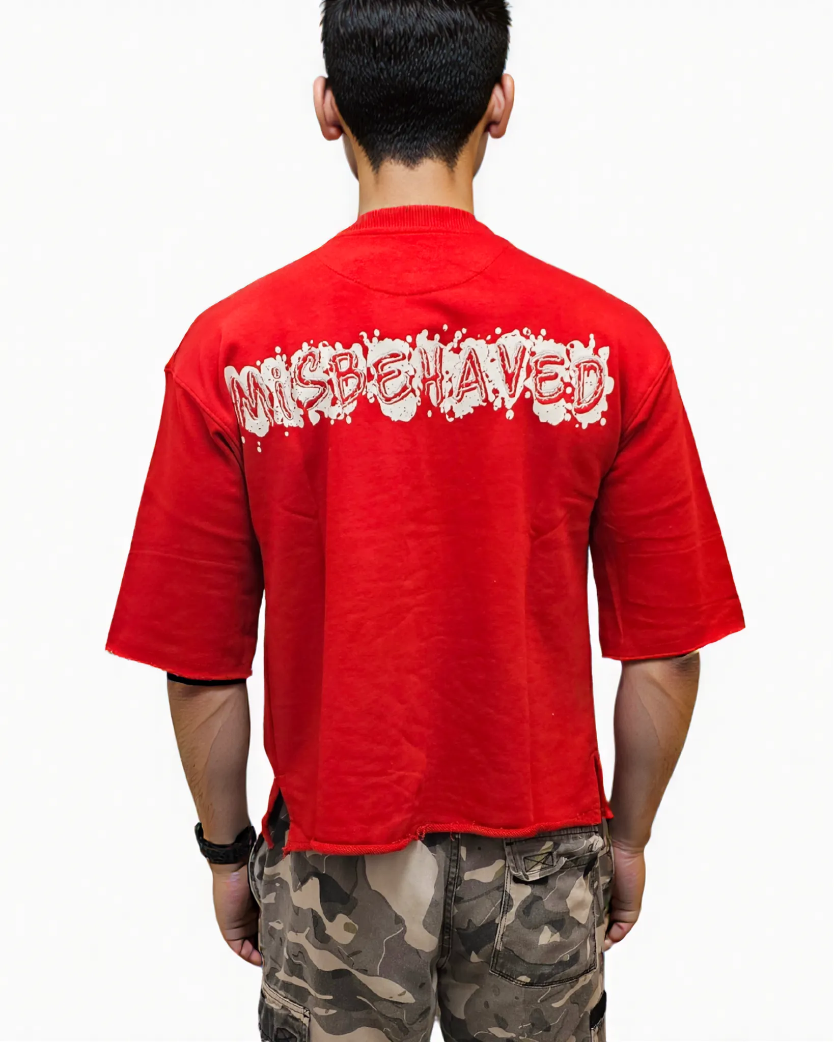 Misbehave Cropped Shirt