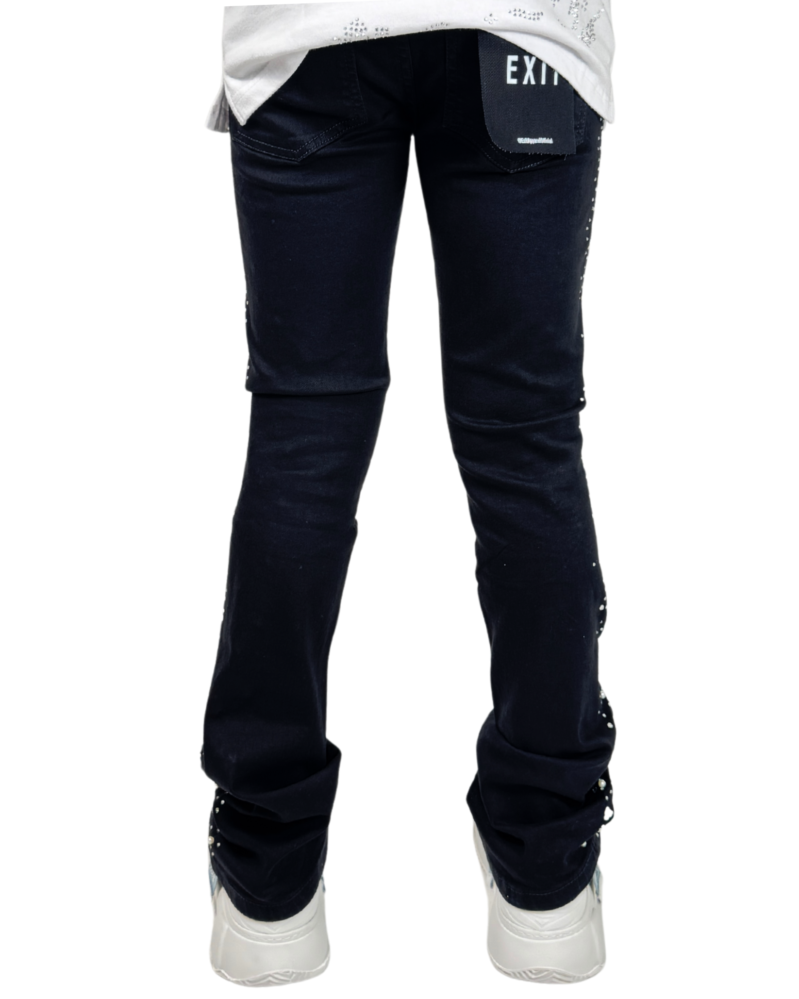 Kids Pearl Stacked Jean 25120