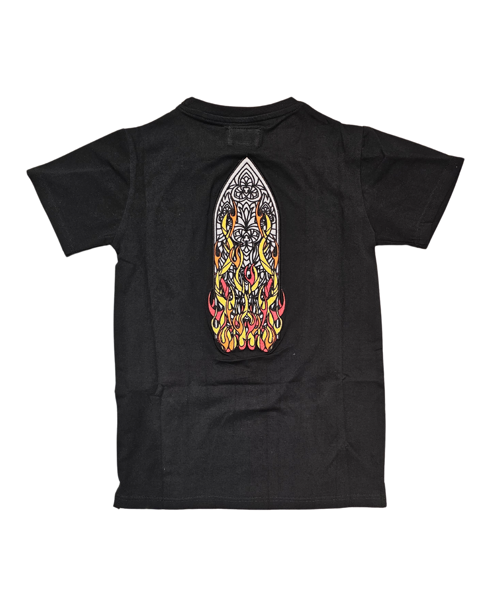 Kids Flamin' Stained Glass Shirt