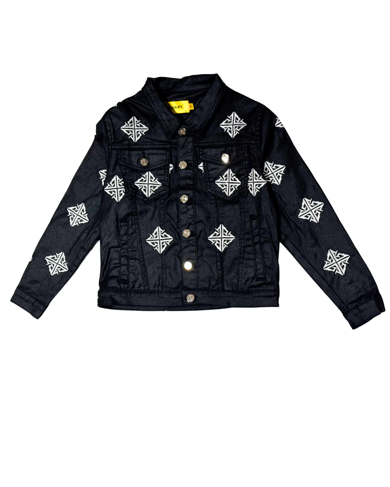 Kids Obsidian Waxed Premium Denim Jacket