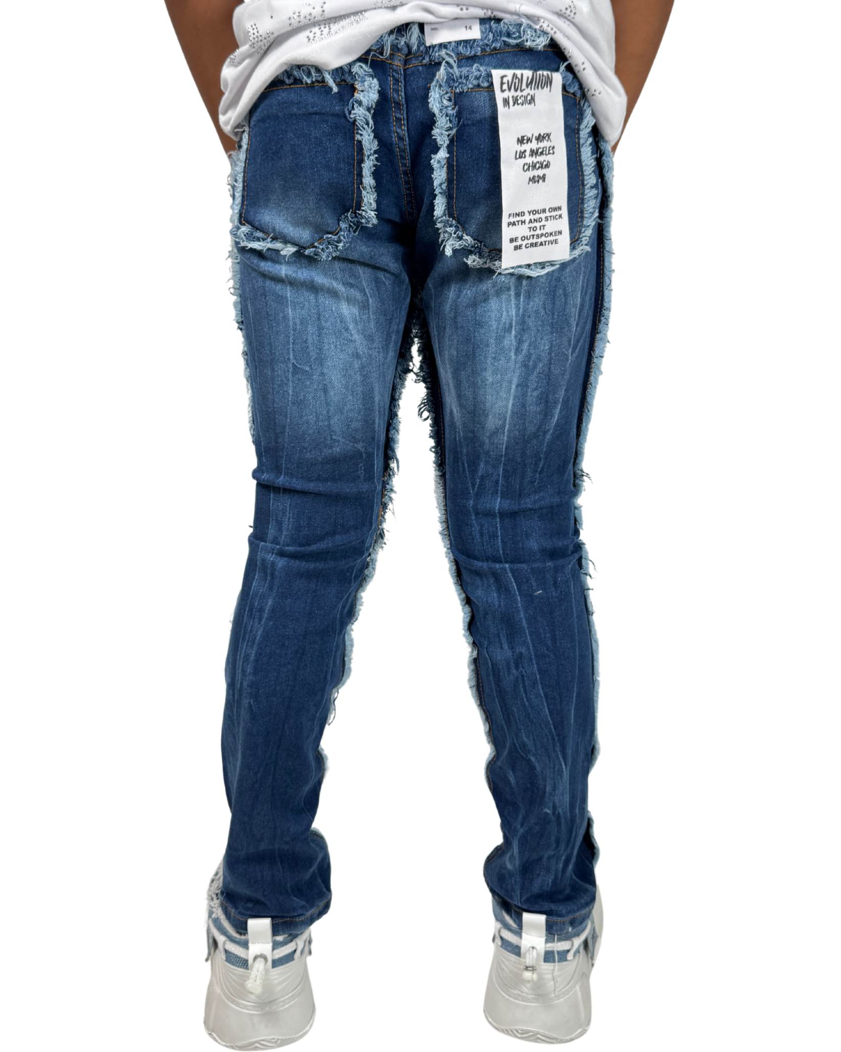 Kids Slim Fit Jeans 330111