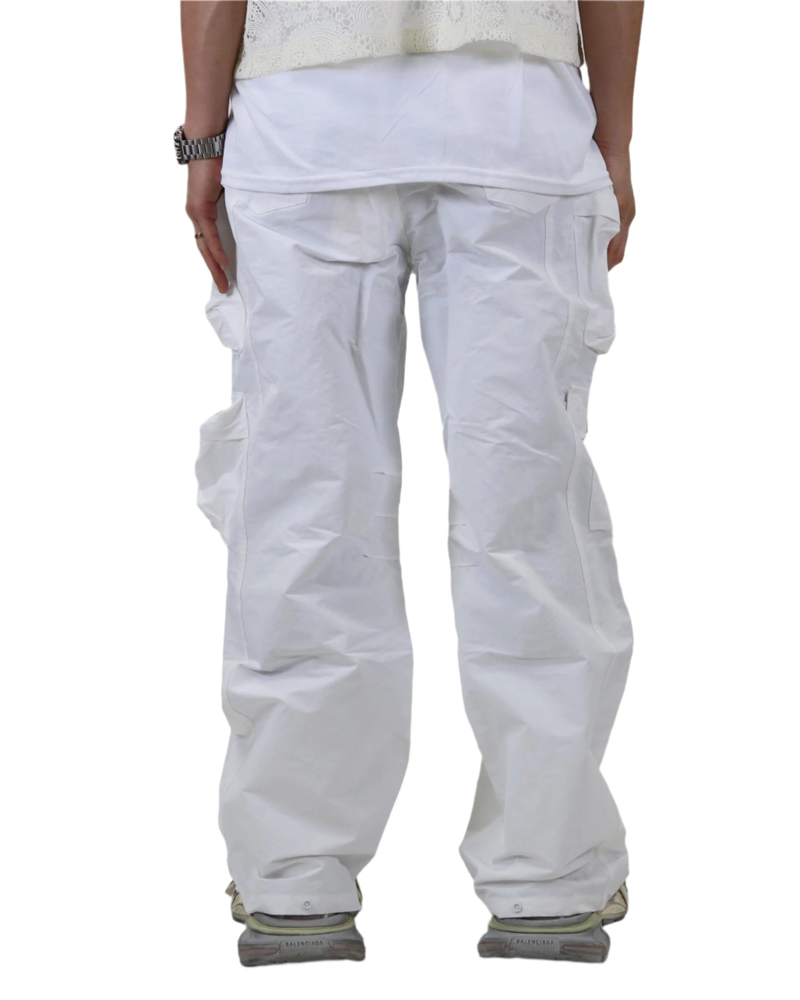 Nylon Baggy Fit Cargo Pant