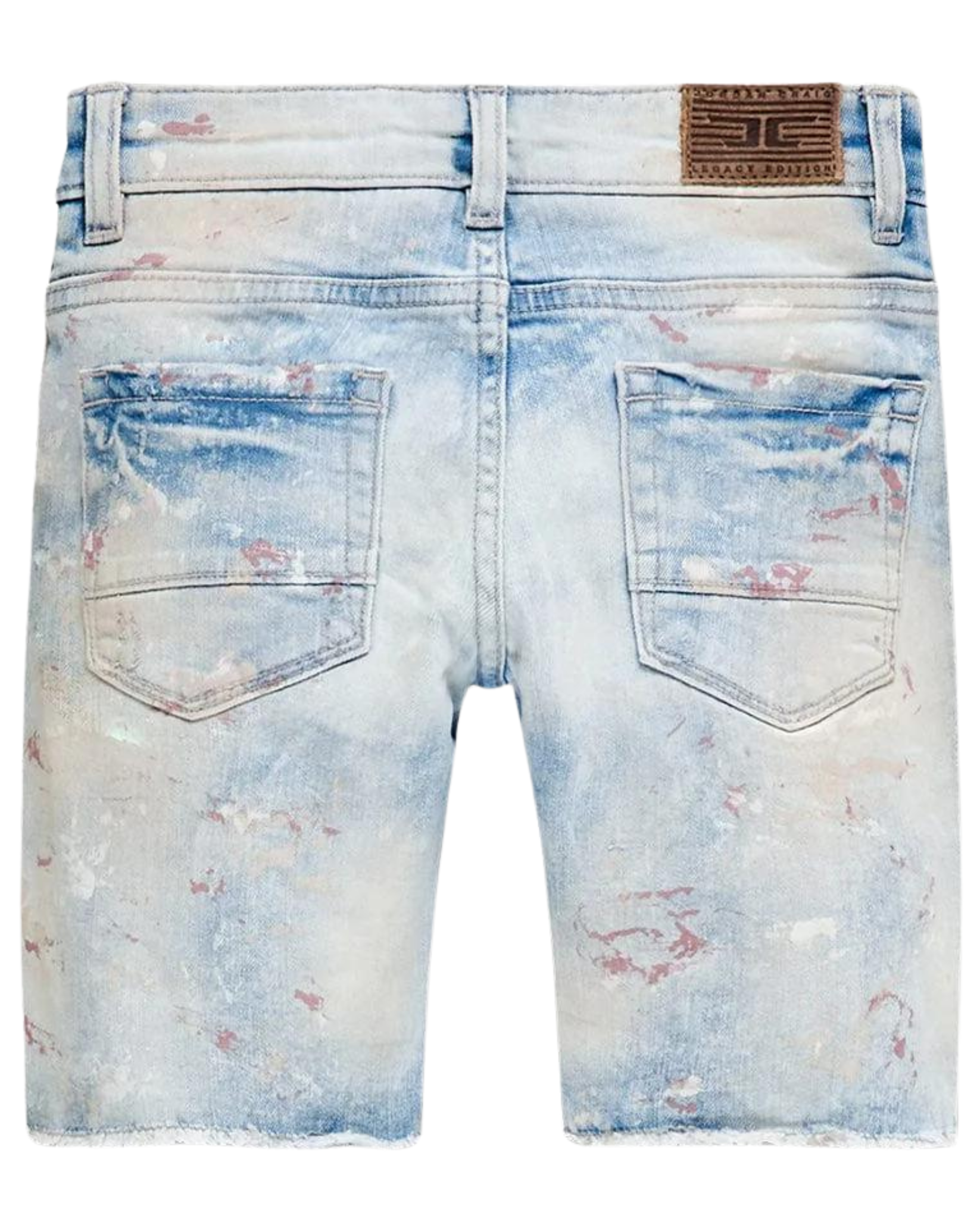 Kids Odyssey Striped Denim Shorts J3175