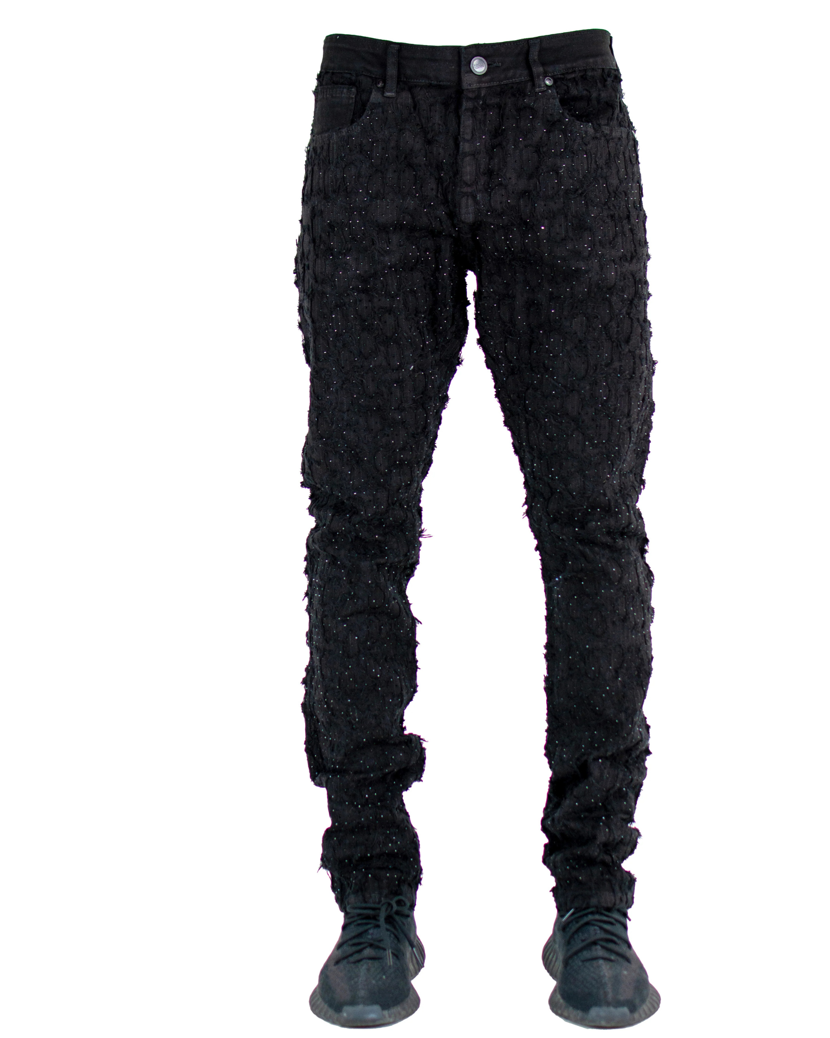 Stacked Rhinestone Jean 5248