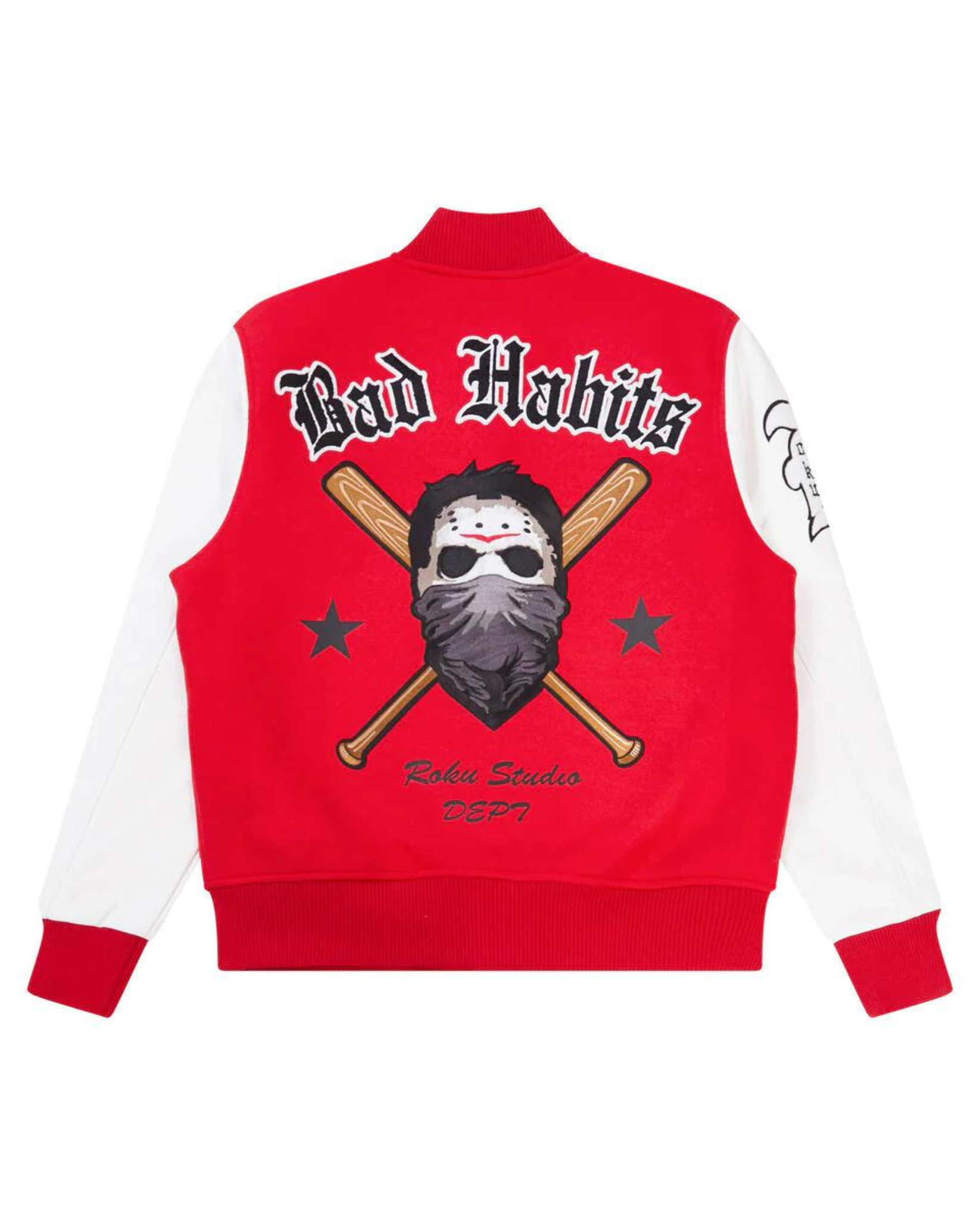 Roku studio varsity online jacket