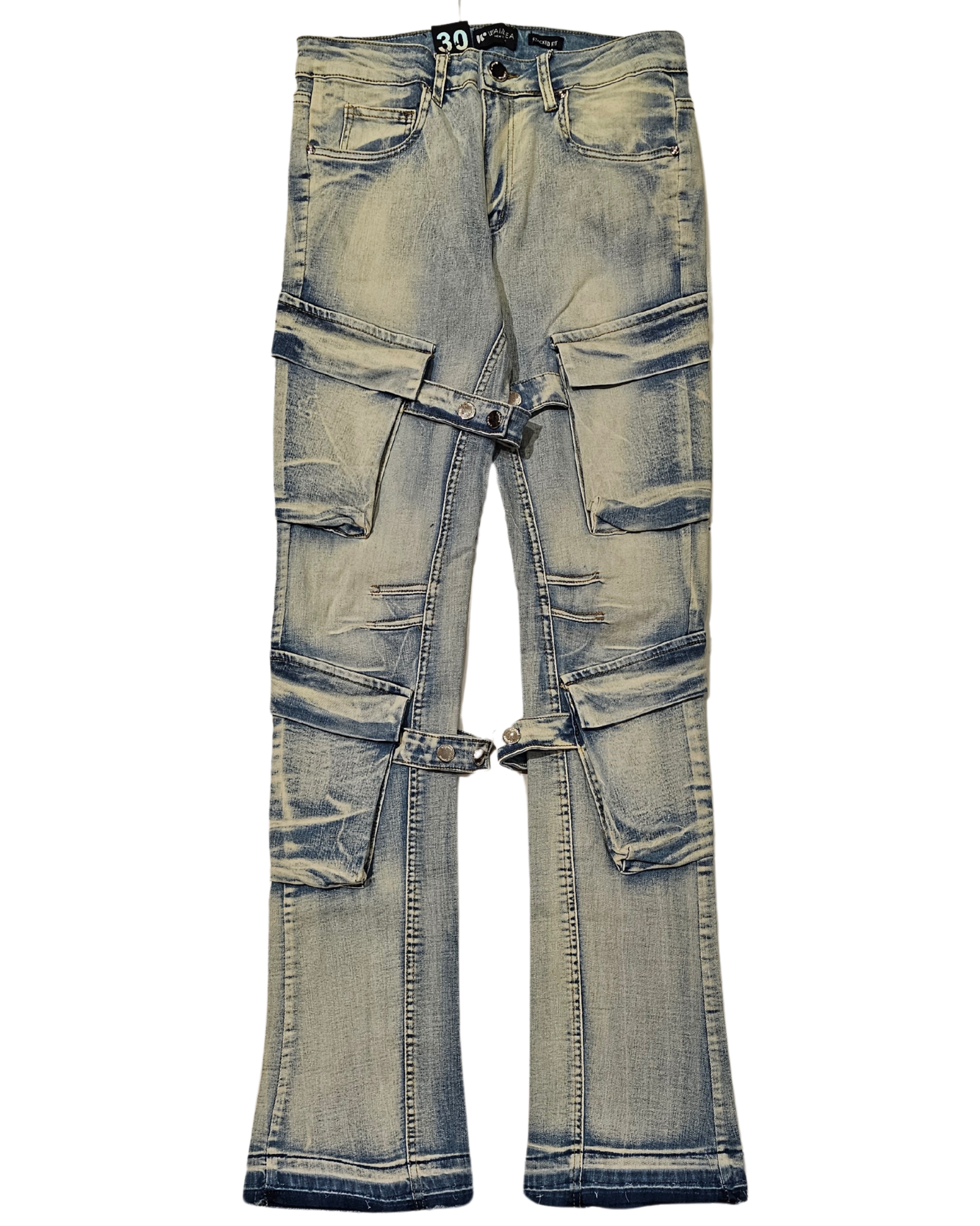 Stacked Cargo Jean 8260