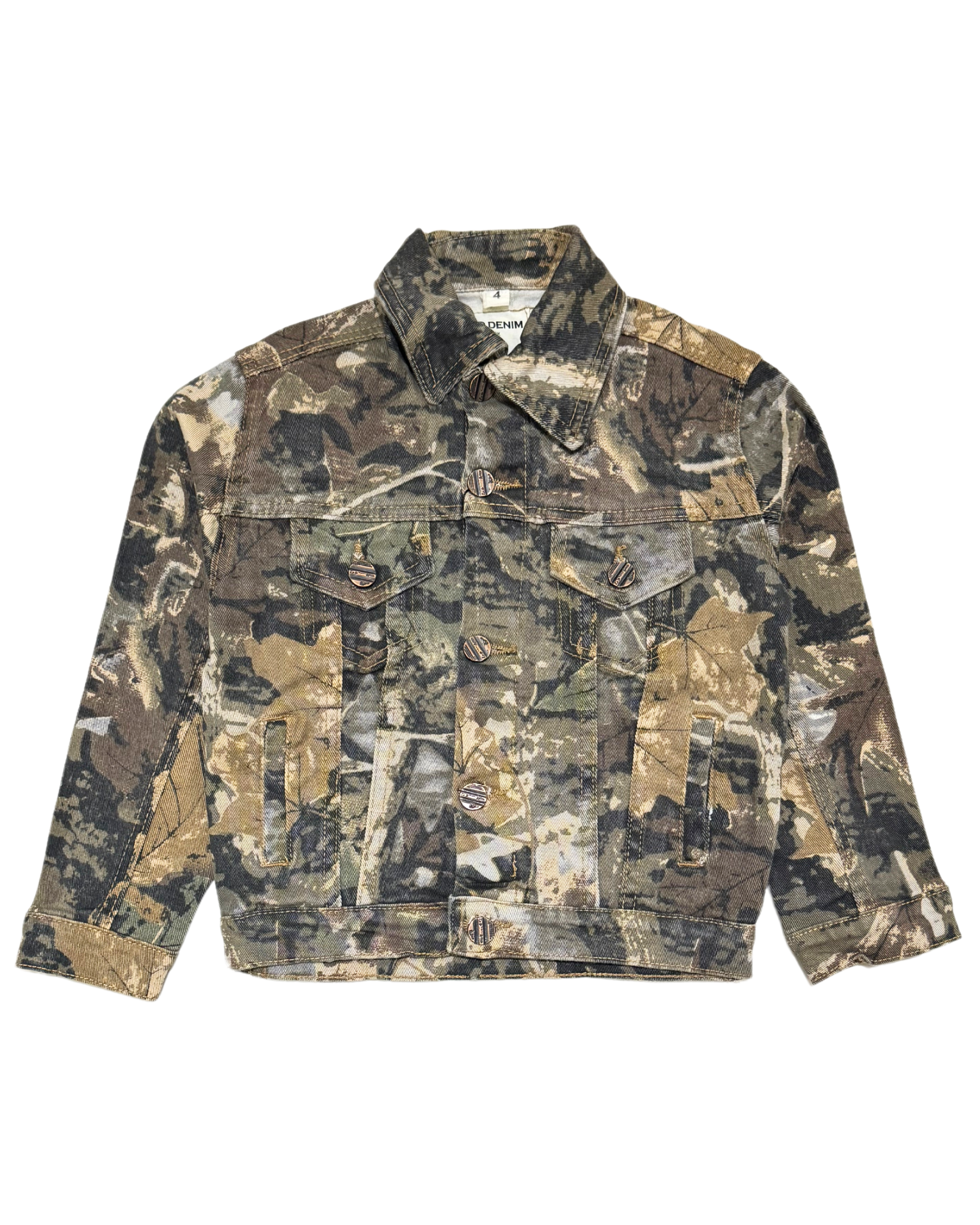Kids Dawn To Dusk Camo Jacket 16276