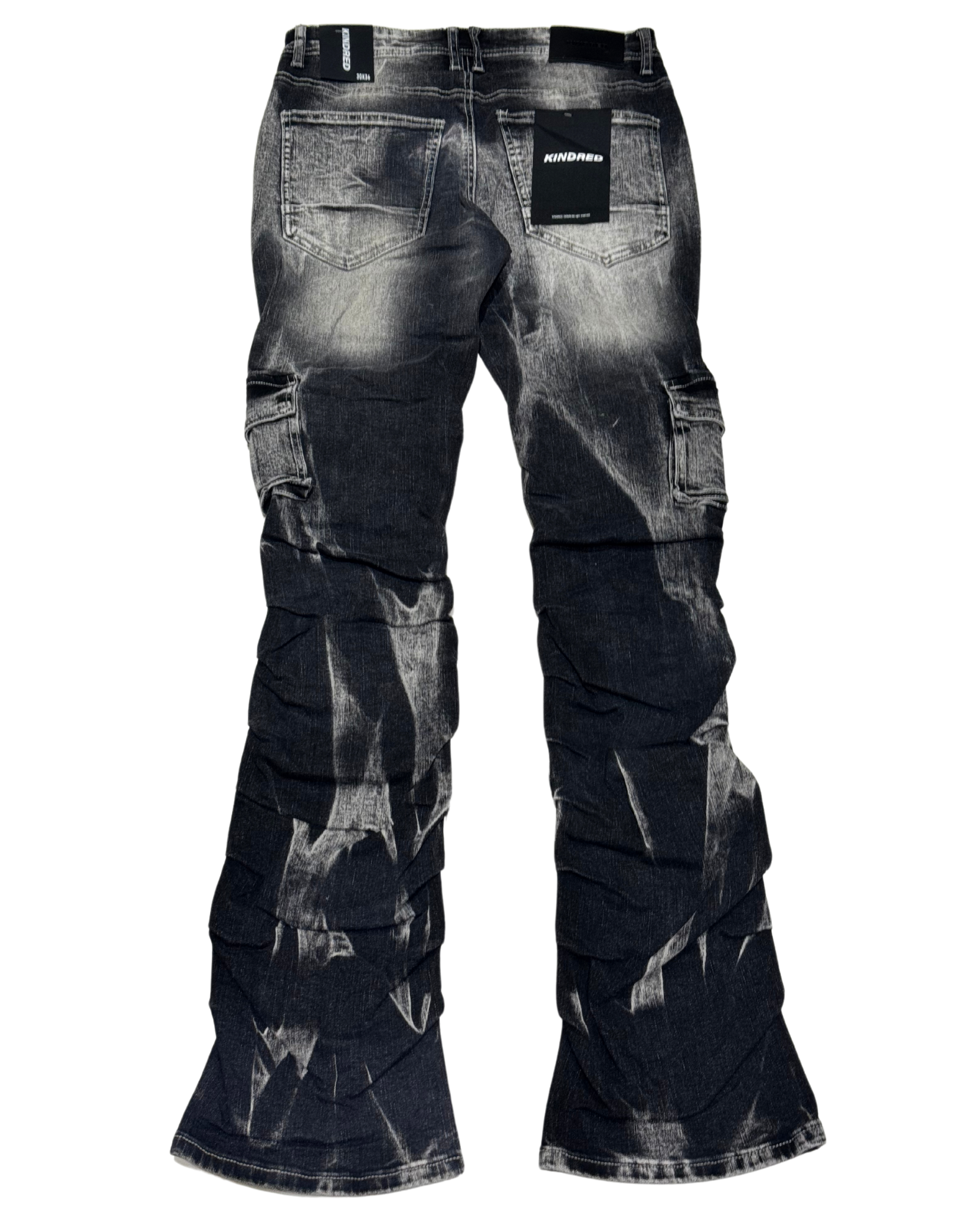 Stacked Denim Cargo Jean KD2056
