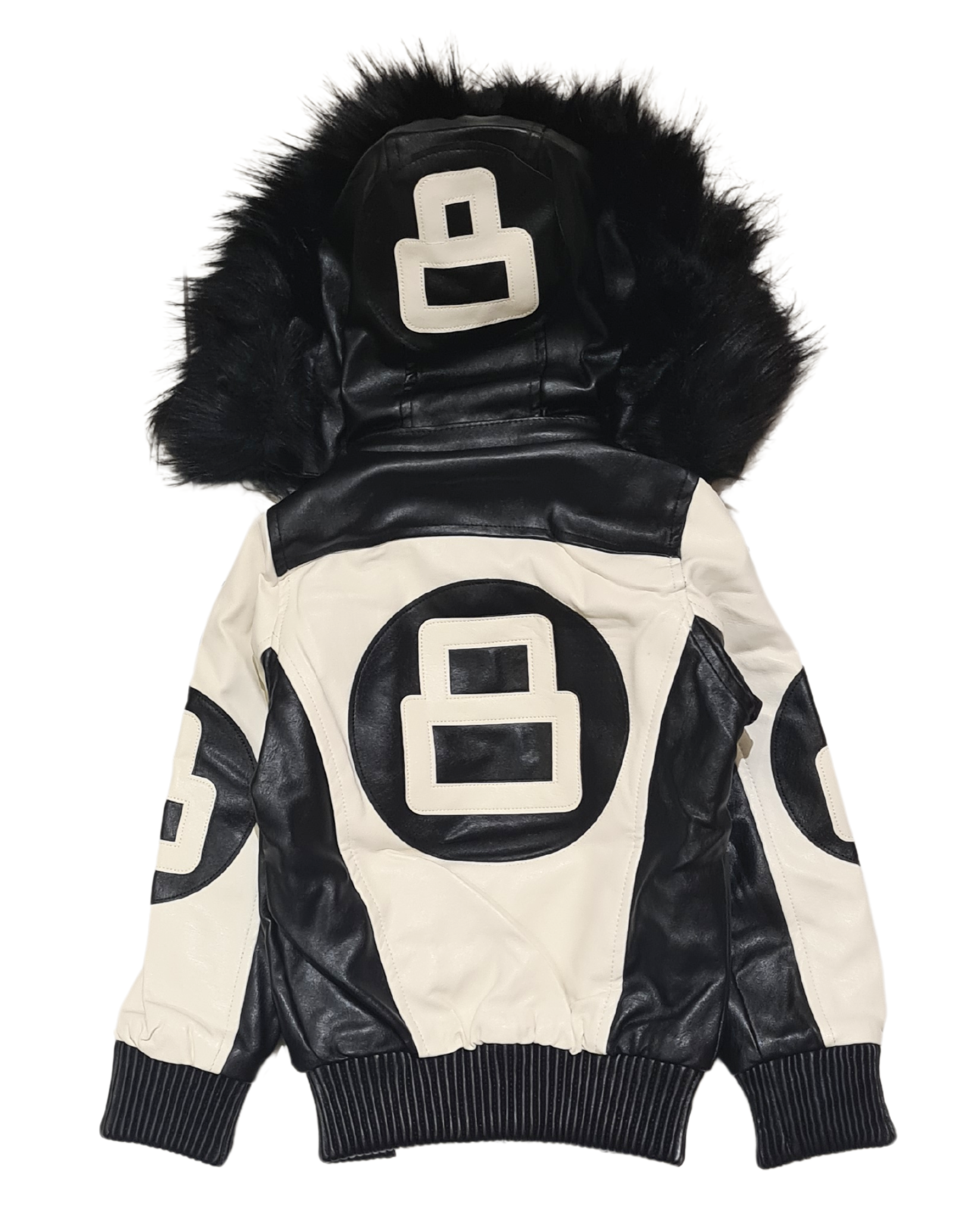 Kids PU Bomber Jacket