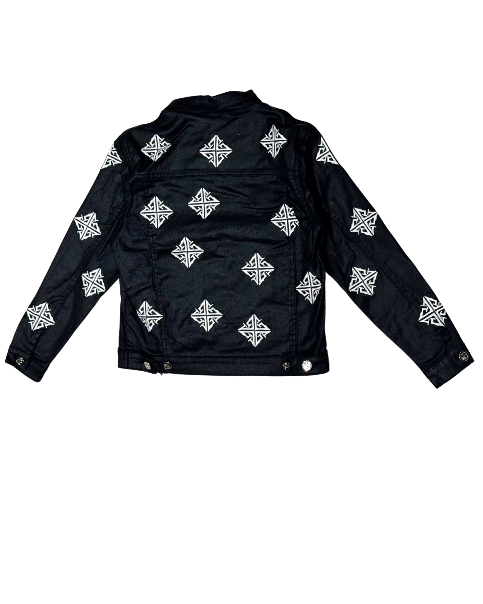 Kids Obsidian Waxed Premium Denim Jacket