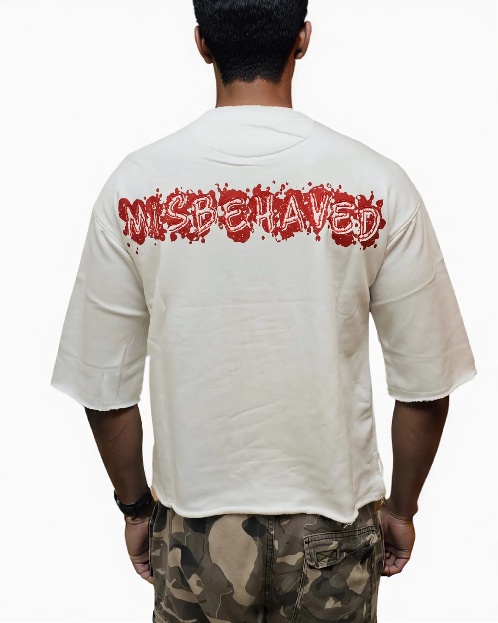 Misbehave Cropped Shirt