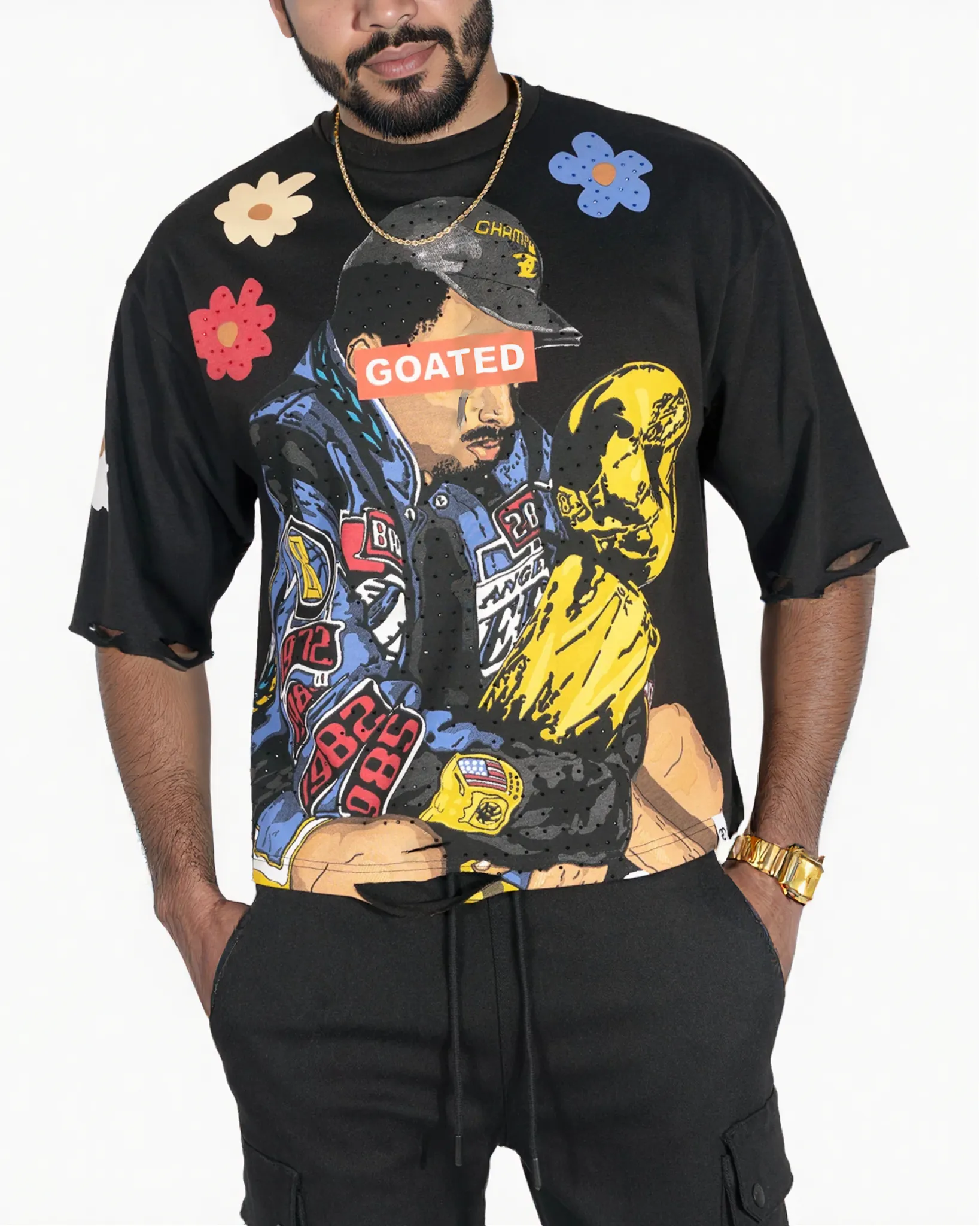 Goat Cropped Shirt