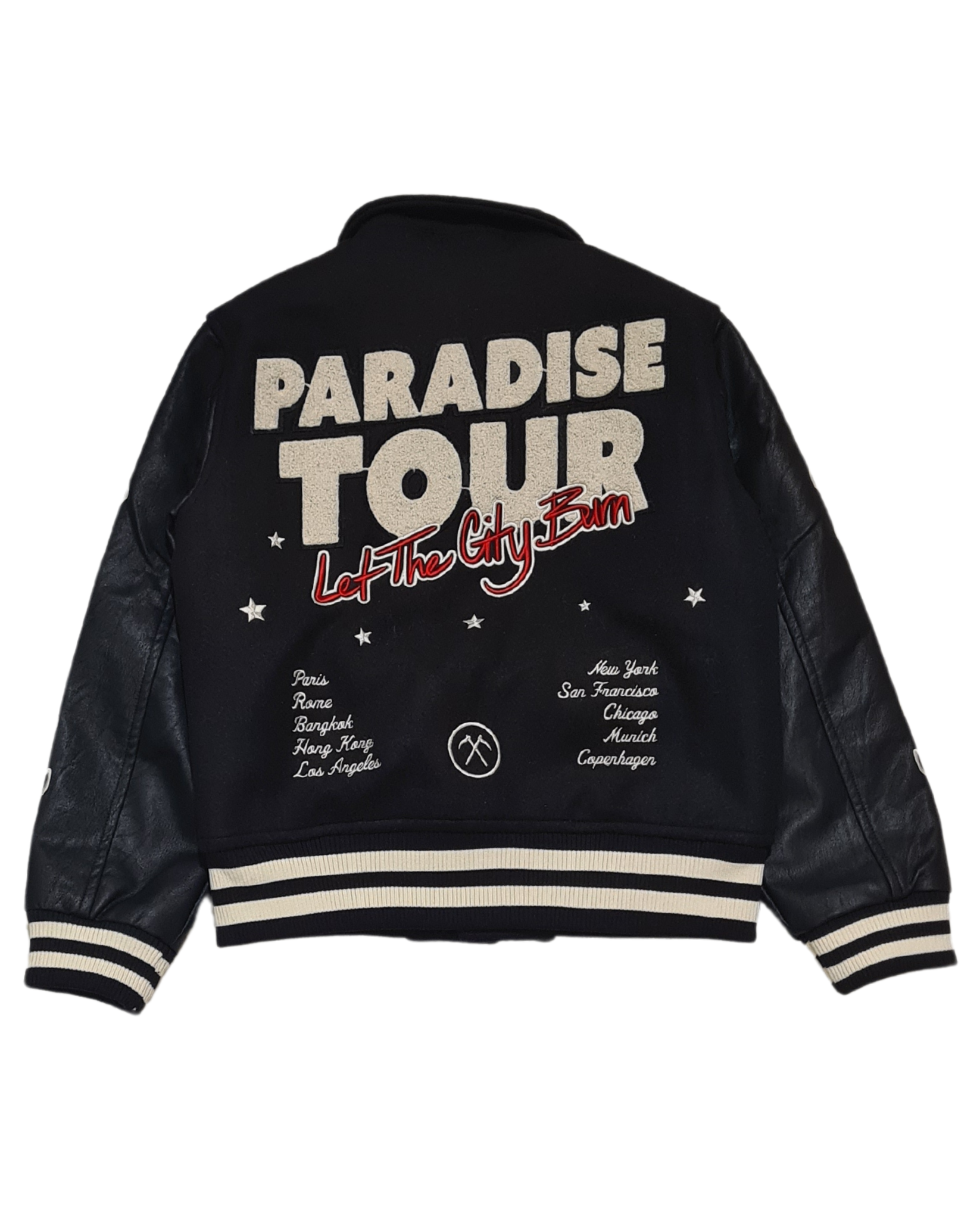 Kids Paradise Tour Varsity Jacket