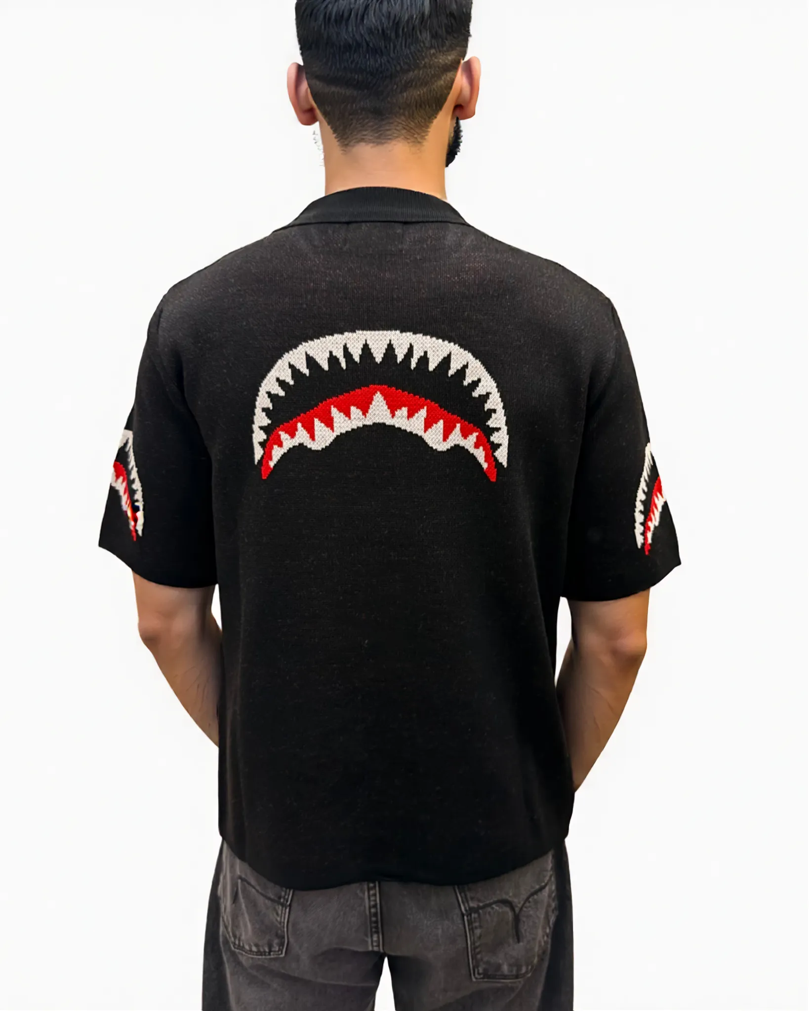 Shark Printed Woven Shirt