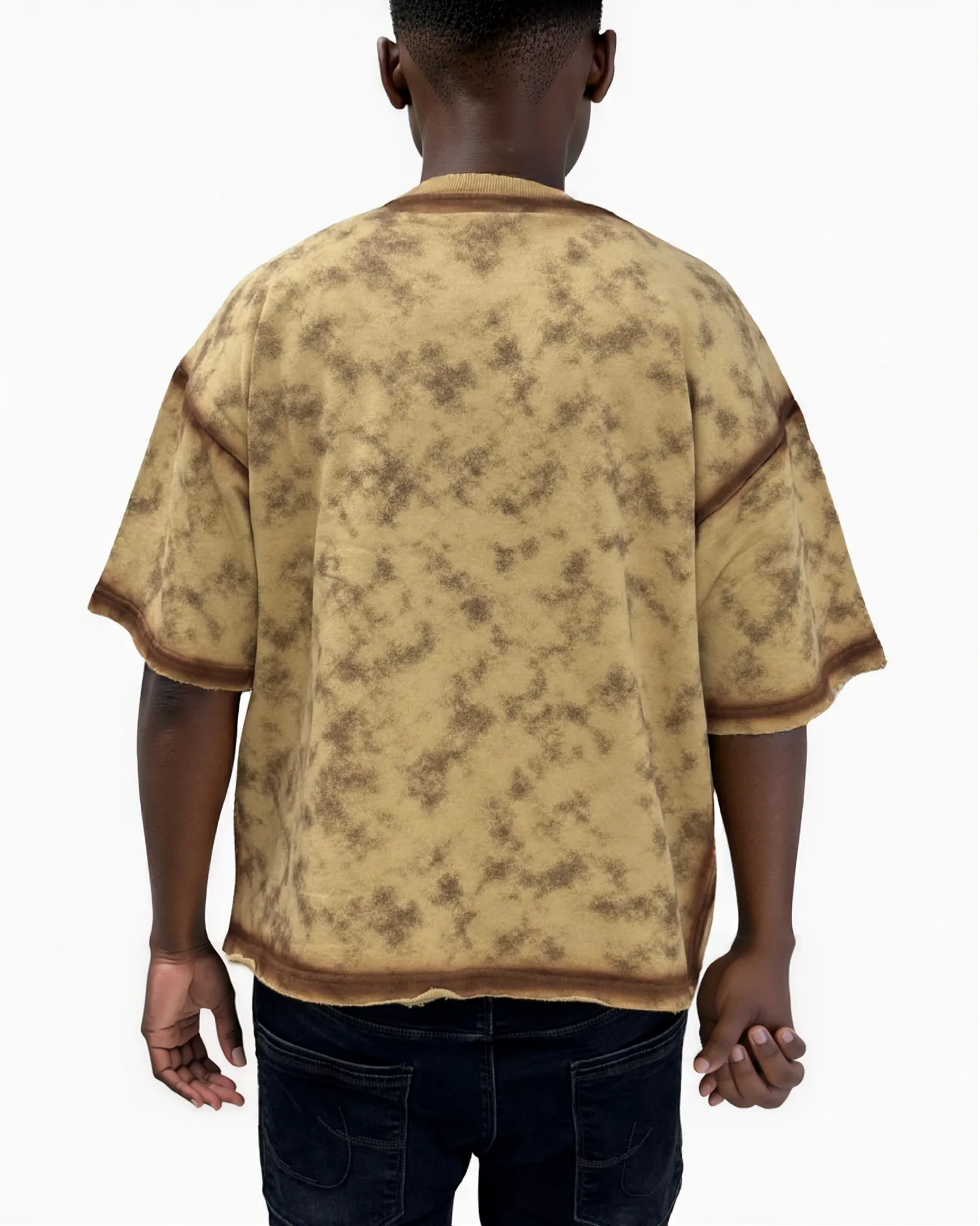 Ski Mask & Skeleton Hand Graphic Shirt