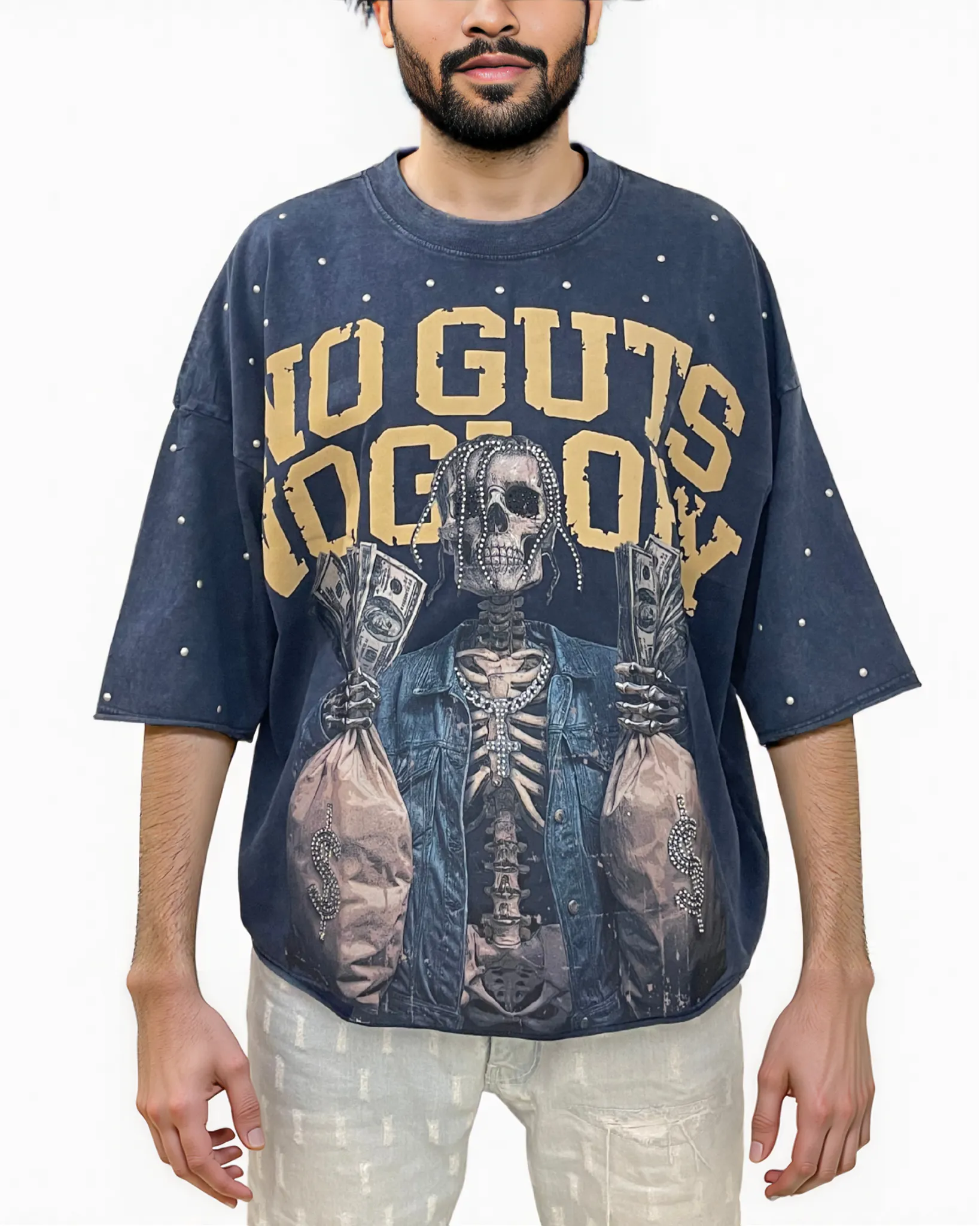 No Glory Rhinestone Shirt