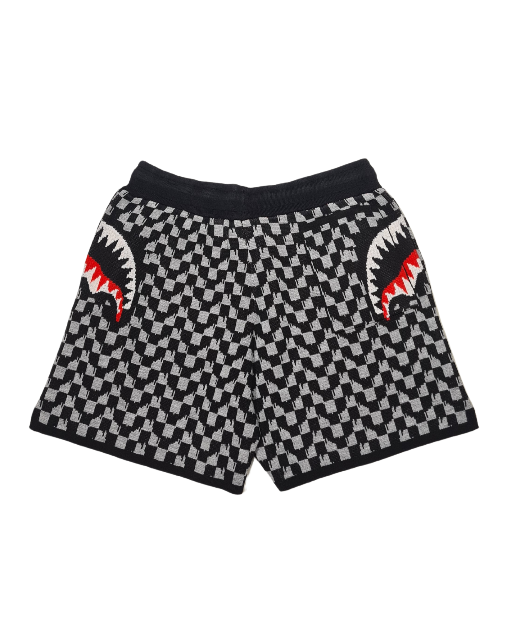 Shark Graphic Printed Woven Short