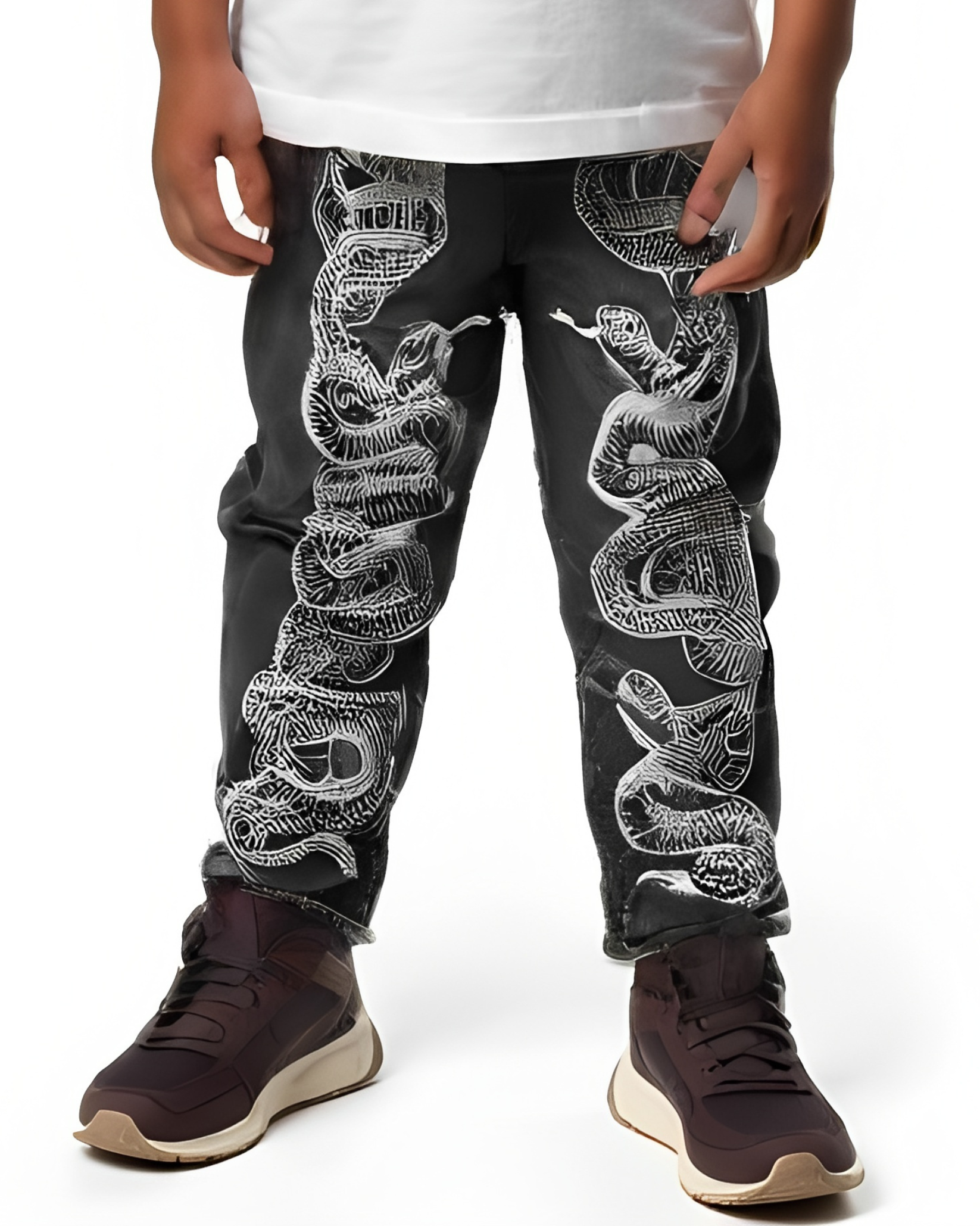 Kids Snake Denim Jean