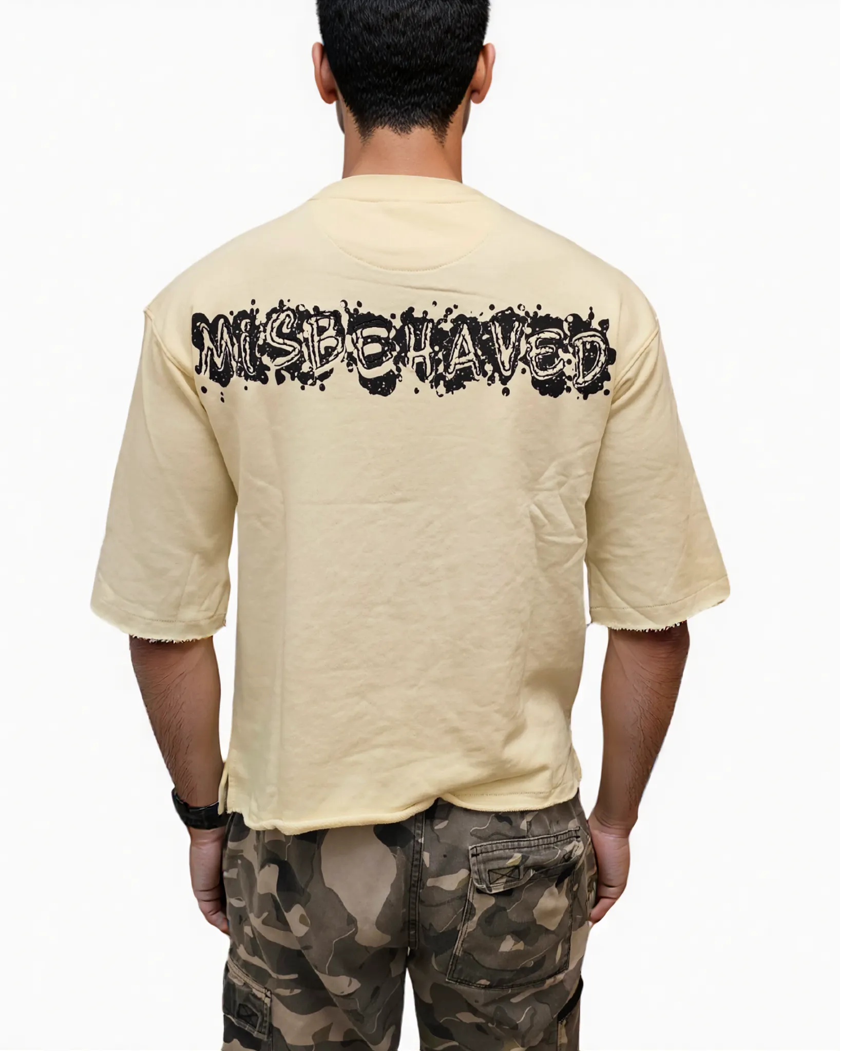 Misbehave Cropped Shirt