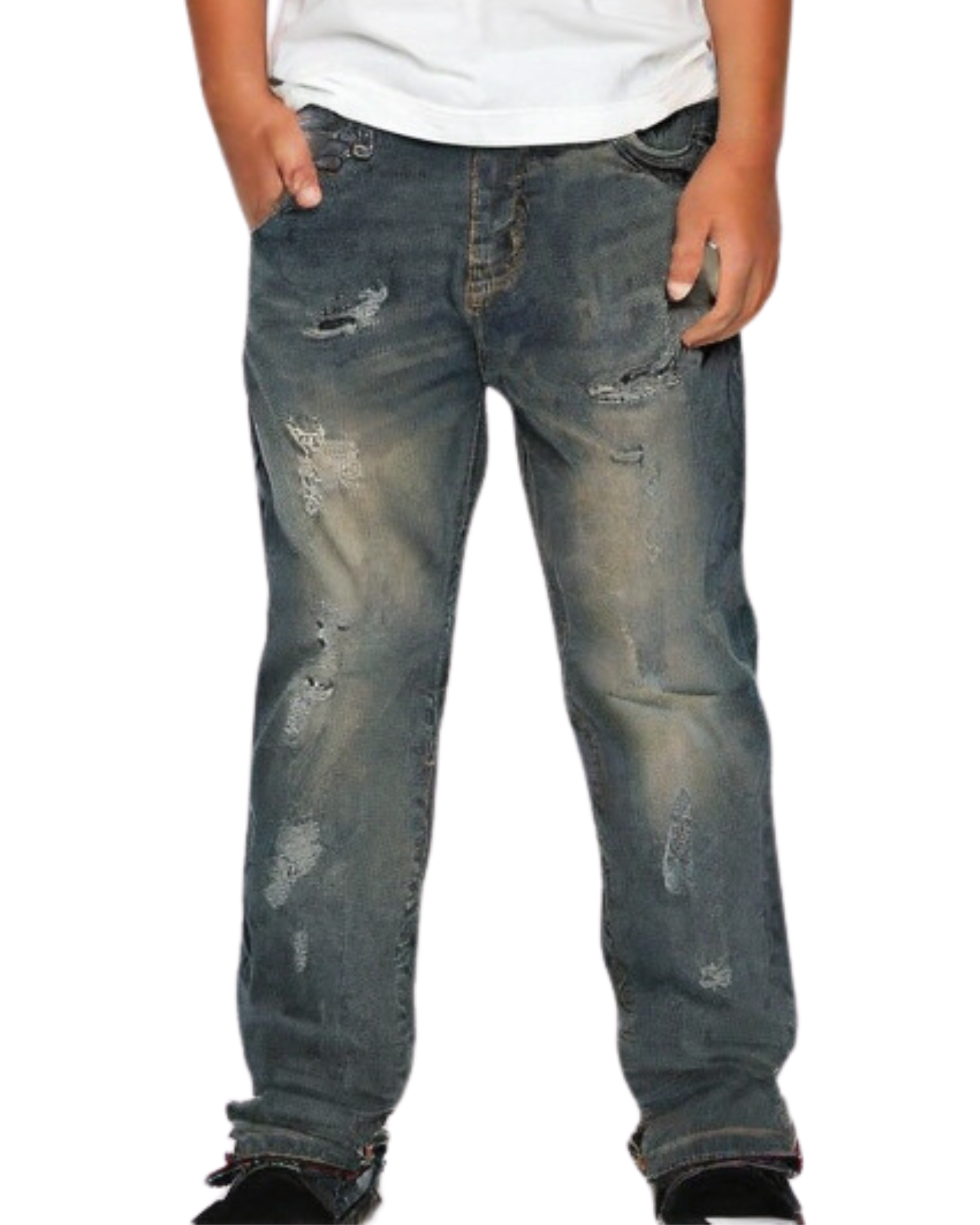 Kids Slim Fit Jeans 25076