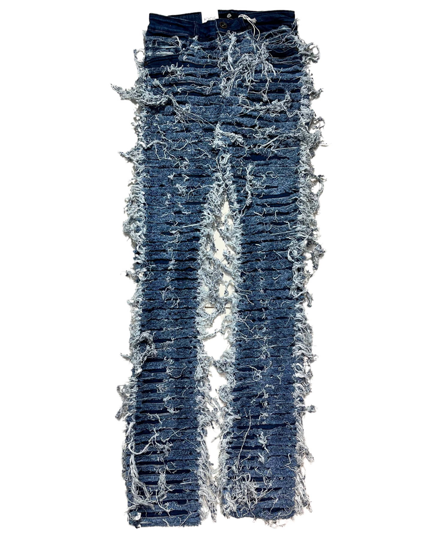 Frayed Stacked Jeans