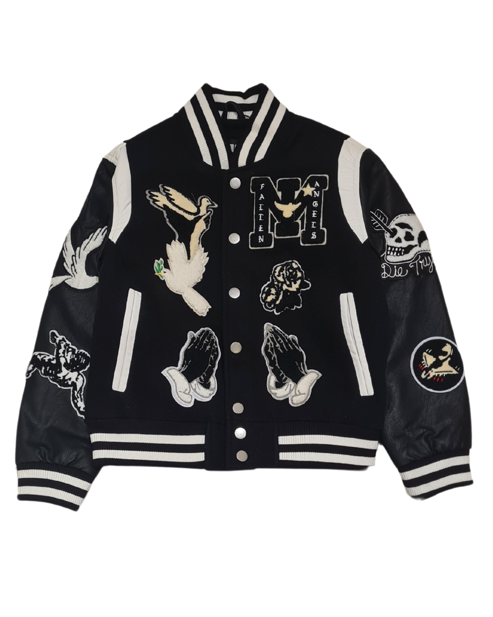 PALACE Fallen Angels Varsity Jacket ネイビー Palace Fallen Angels Varsity Jacket Navy Men's - SS23 - US