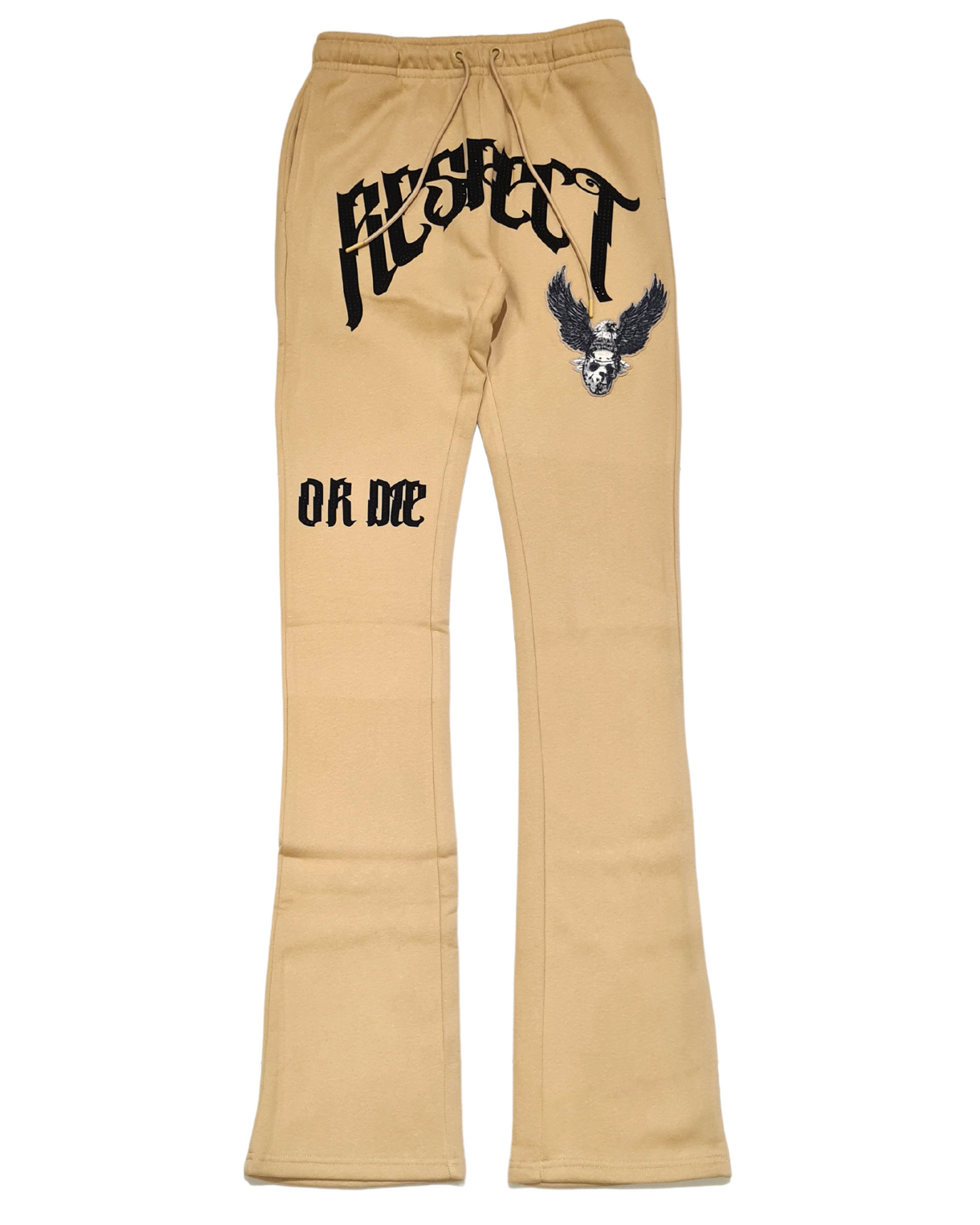 Respect Or Die Stacked Sweatpants