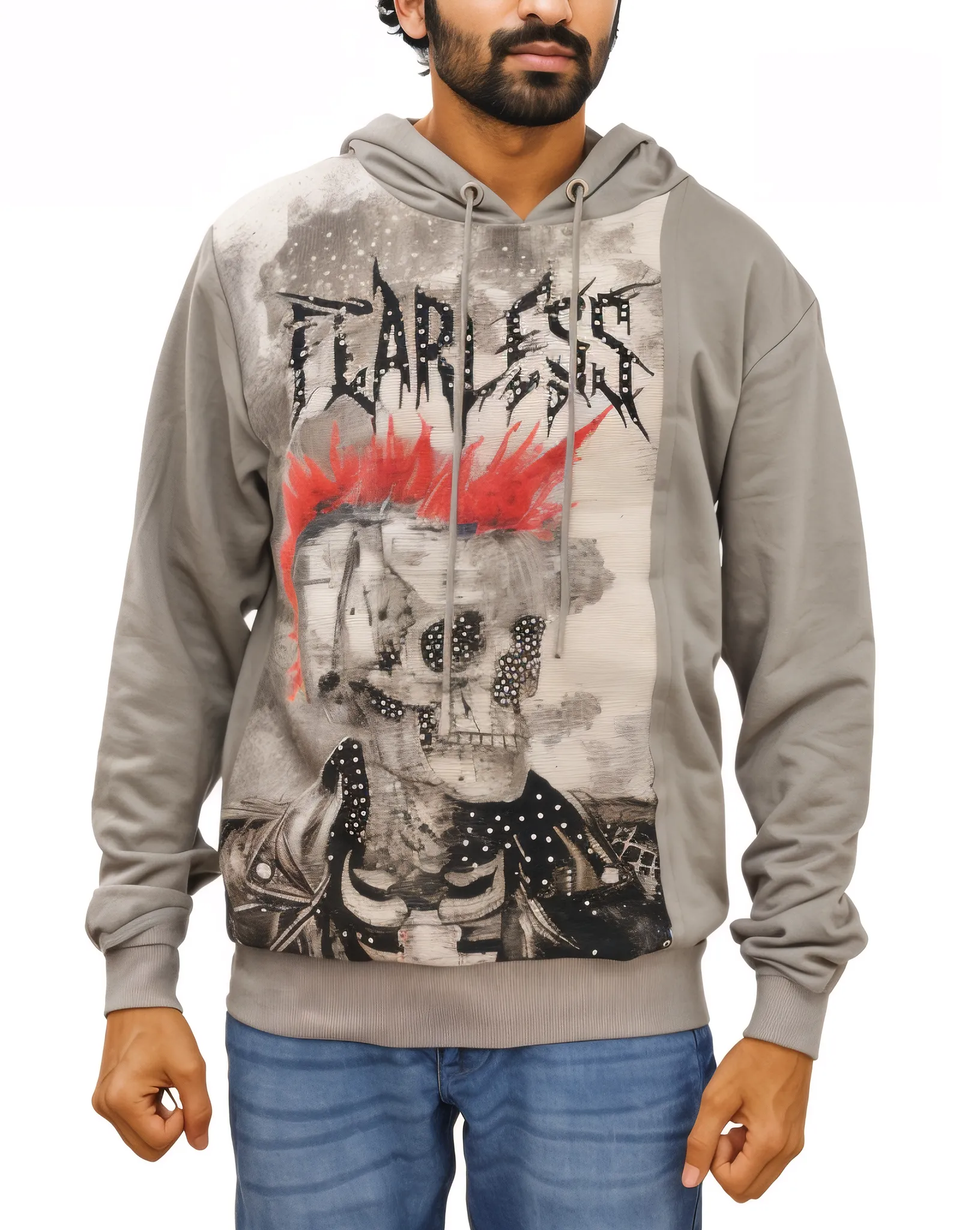 Fearless Skull Hoodie