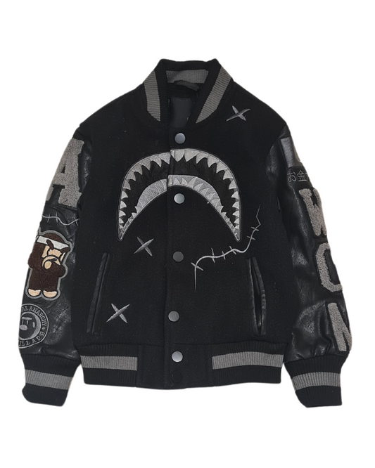 Kids Ape Varsity Jacket