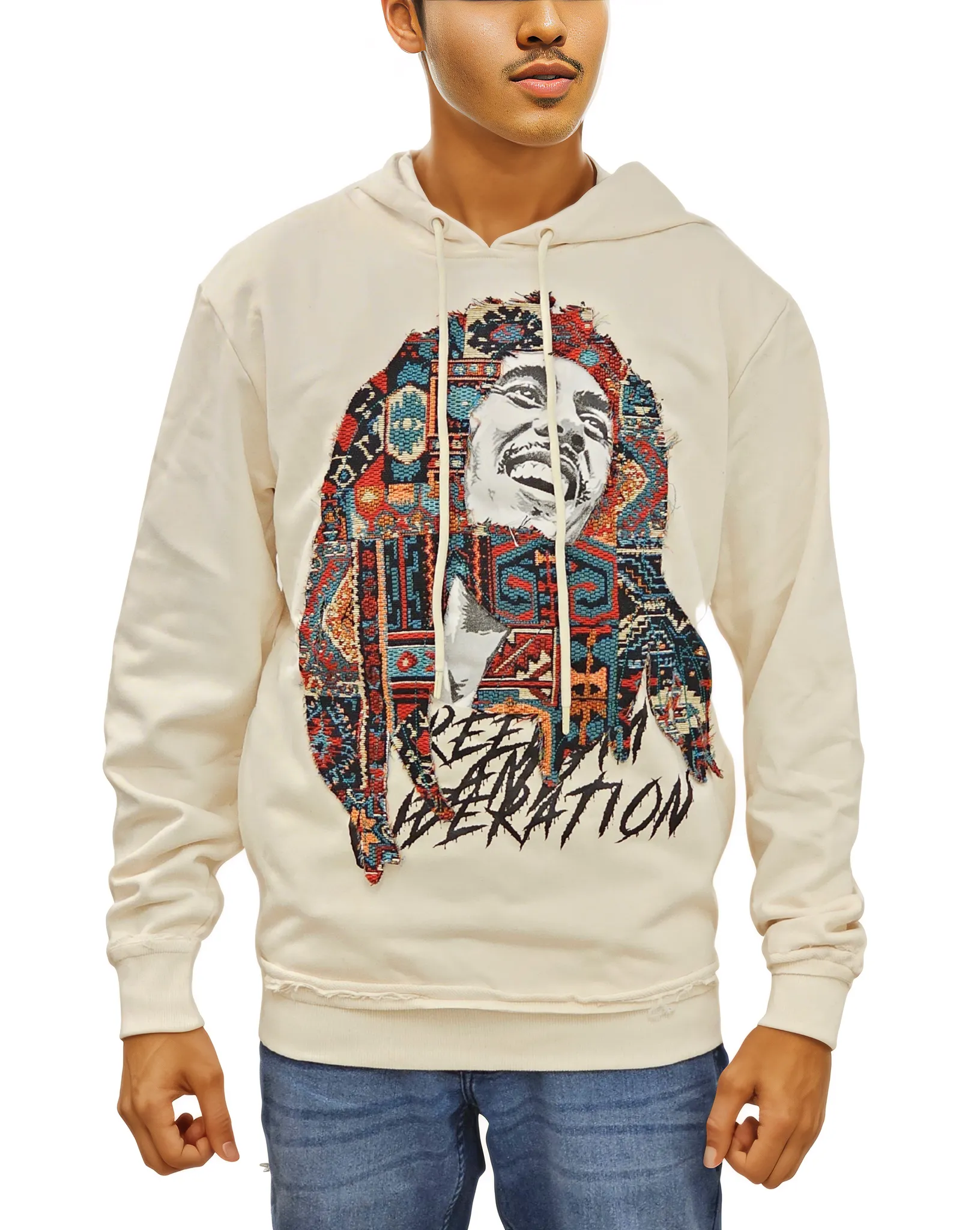 Marly Tapestry Cut Hoodie