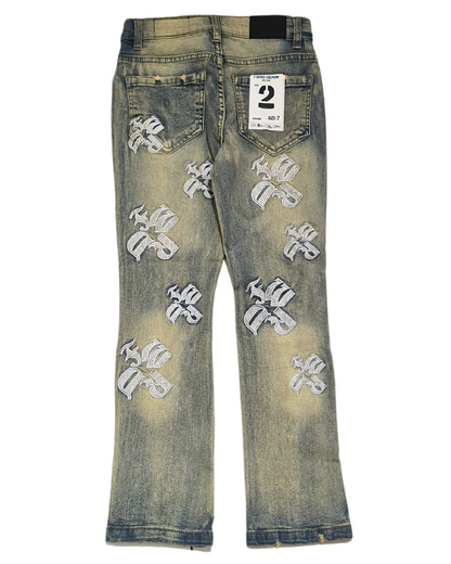 Kids Stacked Jeans 330068