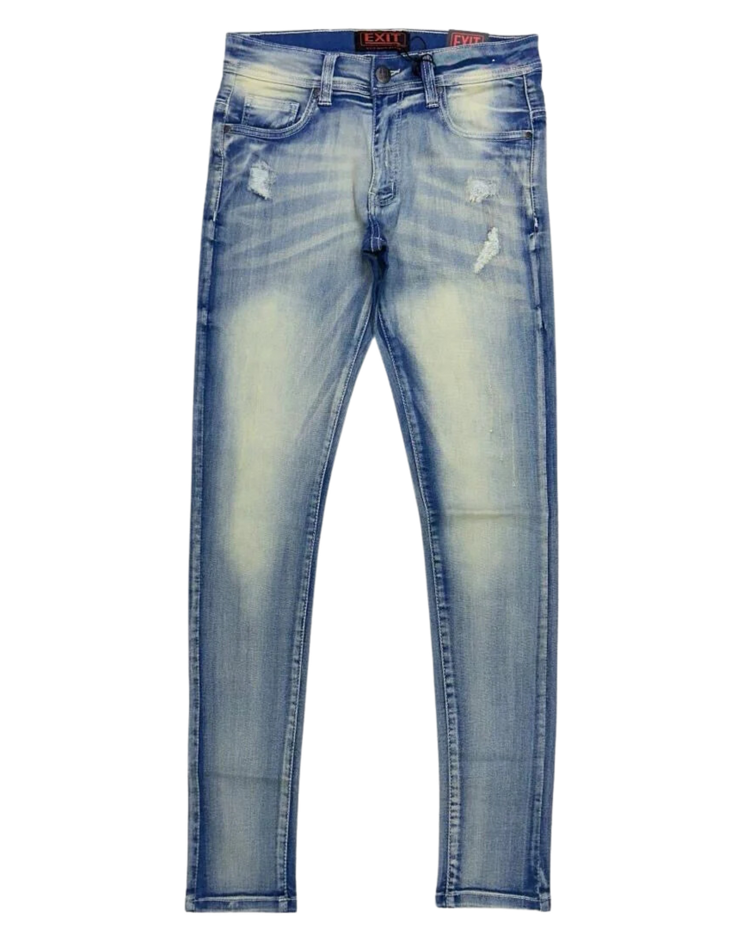 Distressed Super Skinny Jeans 019