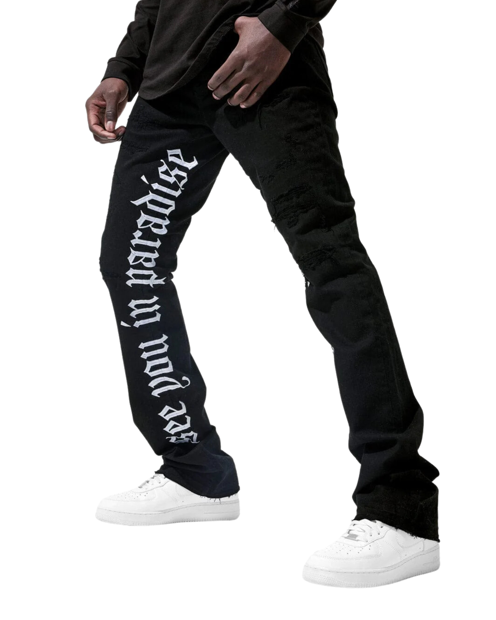 Martin See You In Paradise Stacked Jeans JTF1154