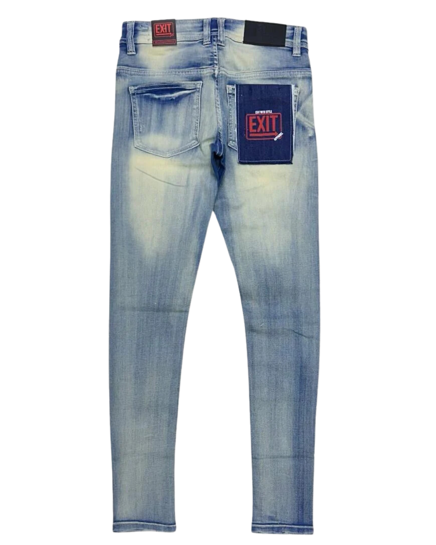 Distressed Super Skinny Jeans 019