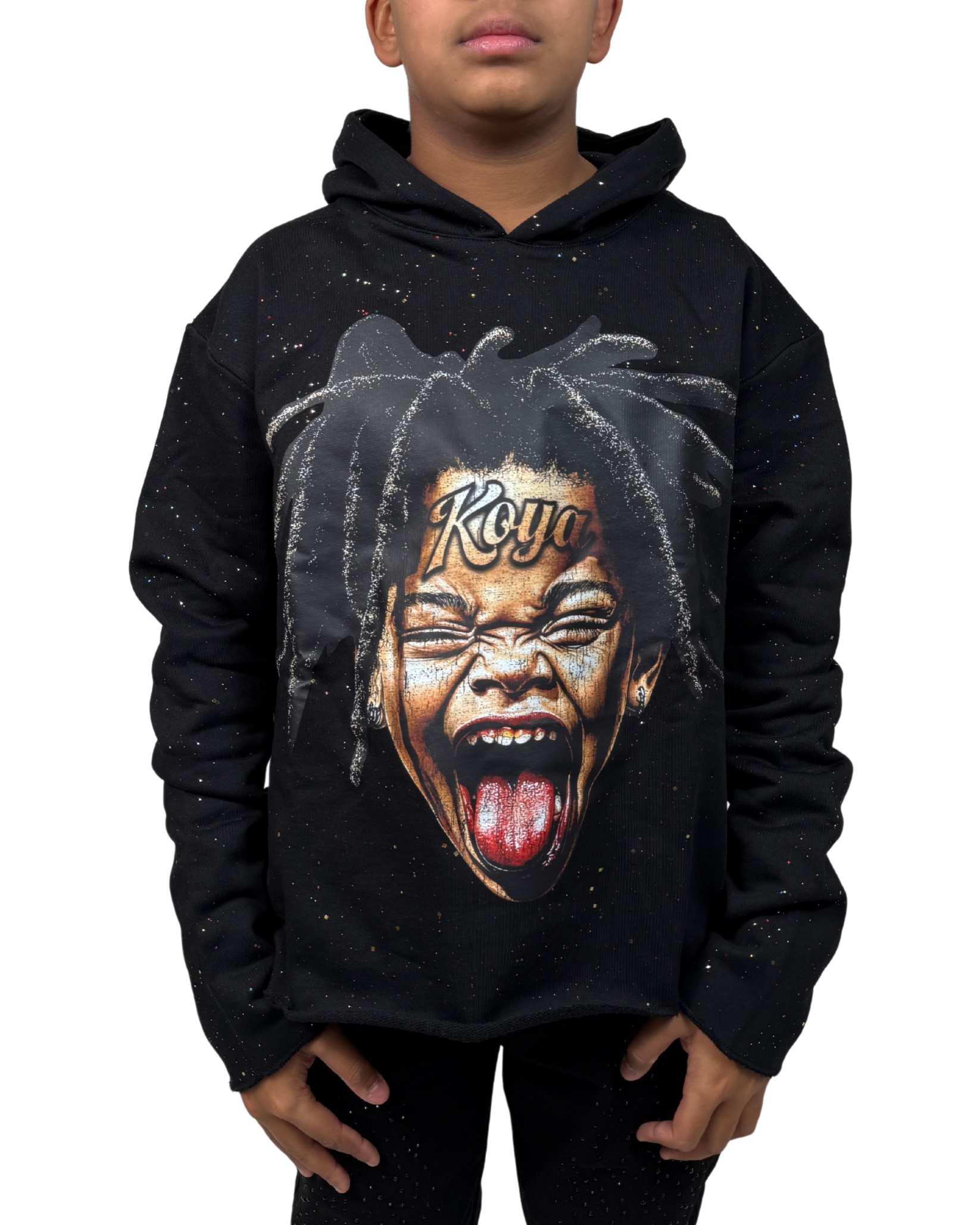 Kids Baby Face  Smile Hoodie KKH07