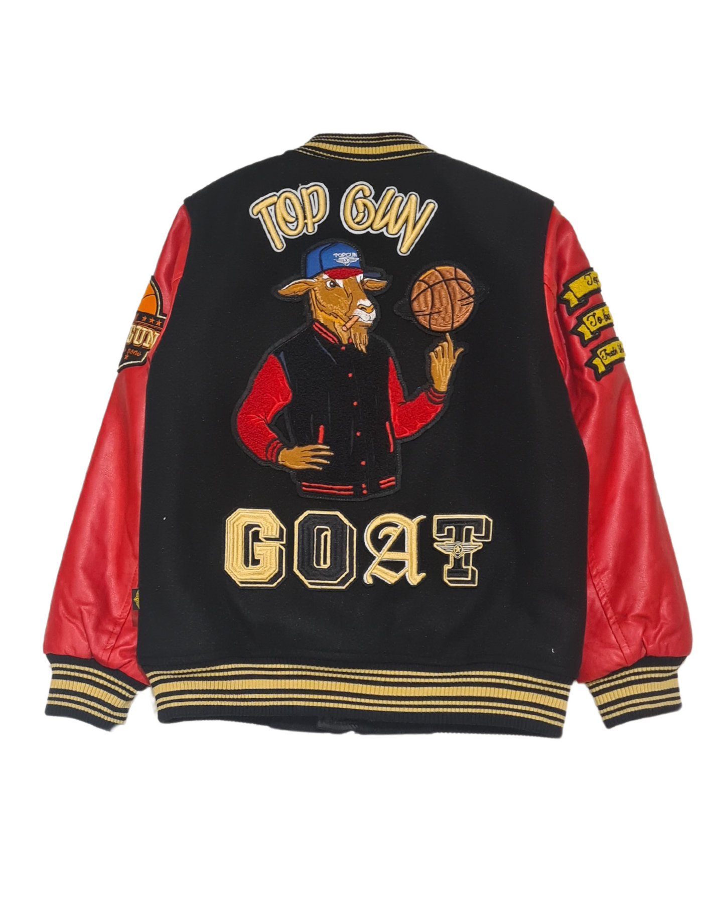 Kids Greatest Of All Time Varsity Jacket