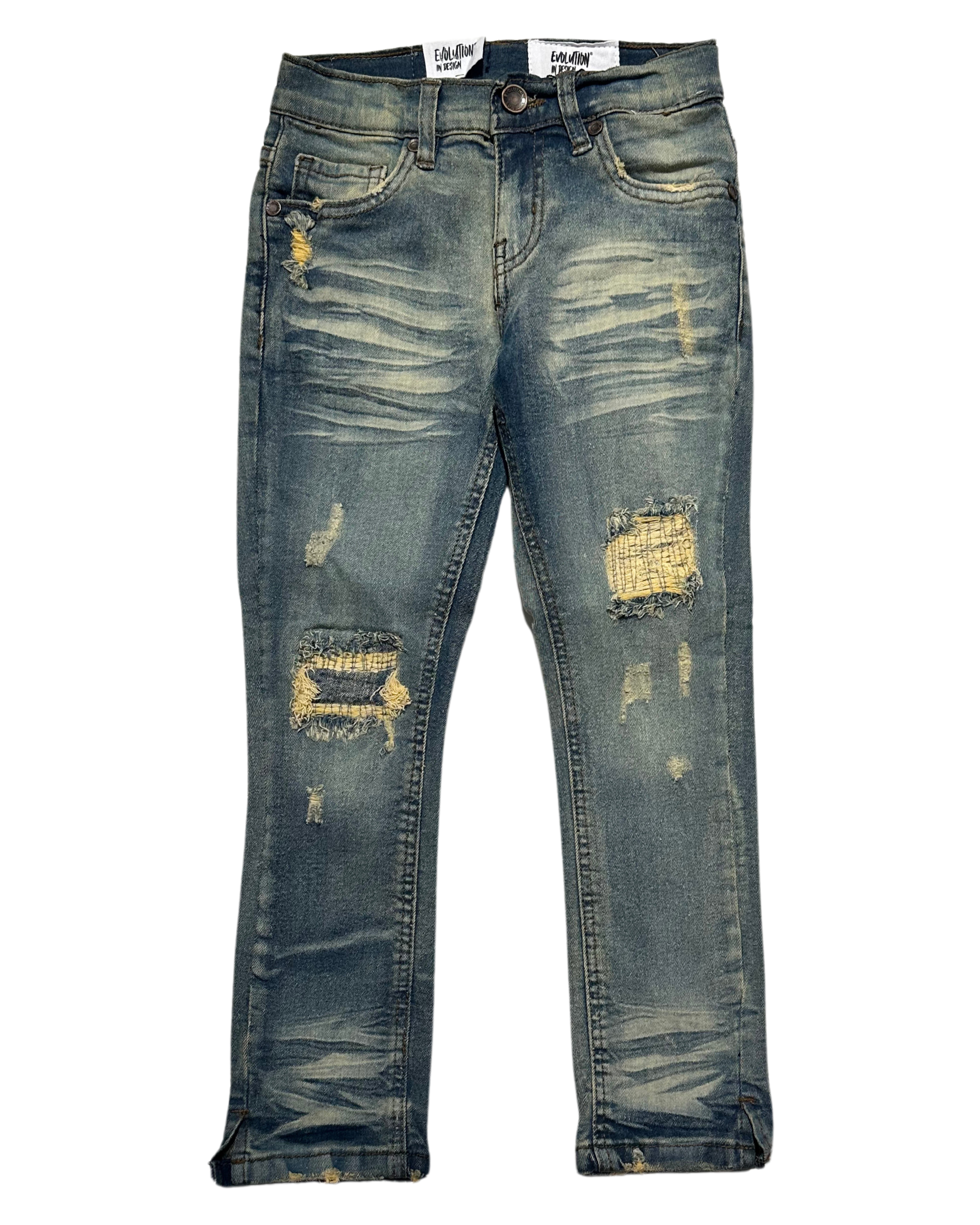 Kids Stacked Jeans 33990